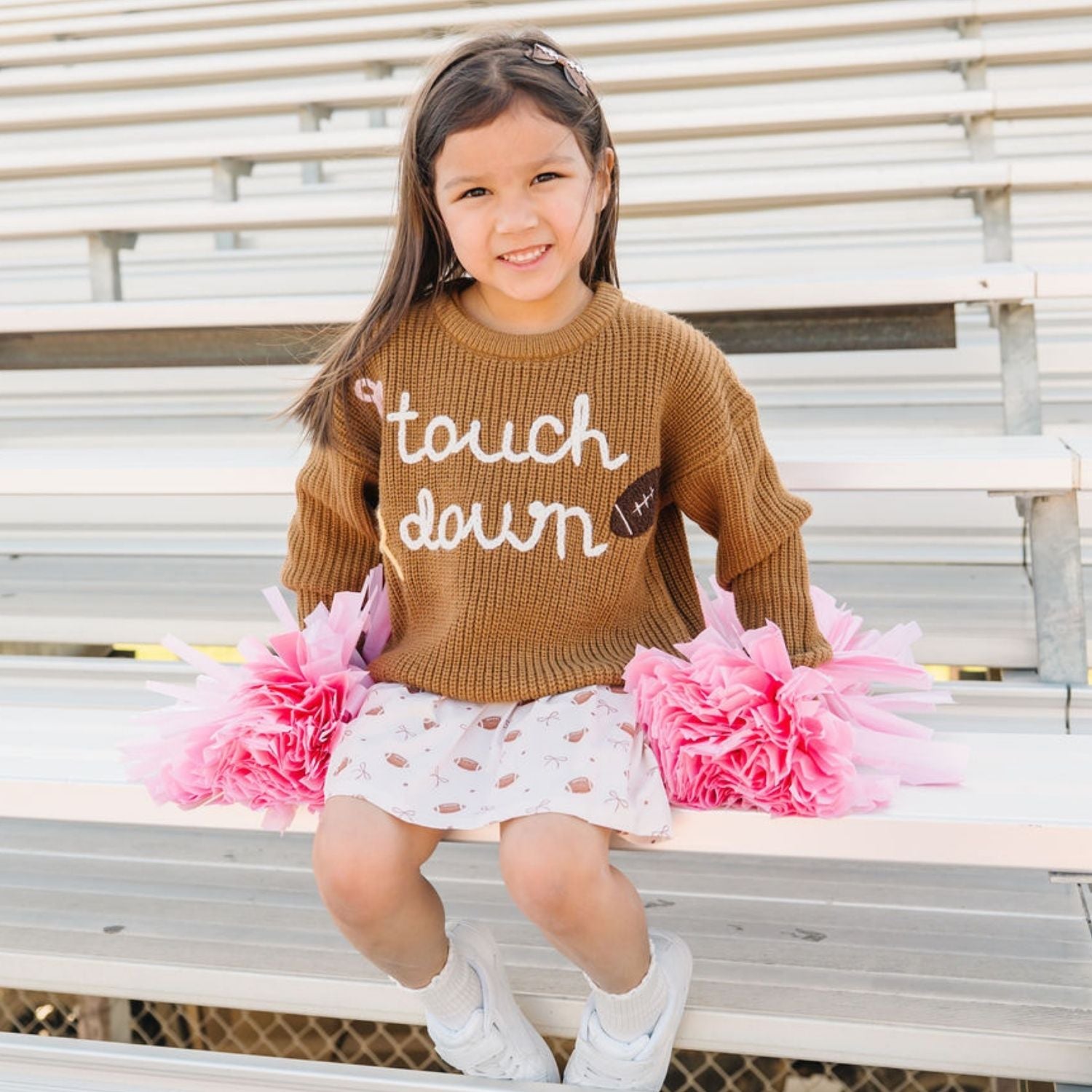 Sweet Wink Sweater - Touchdown