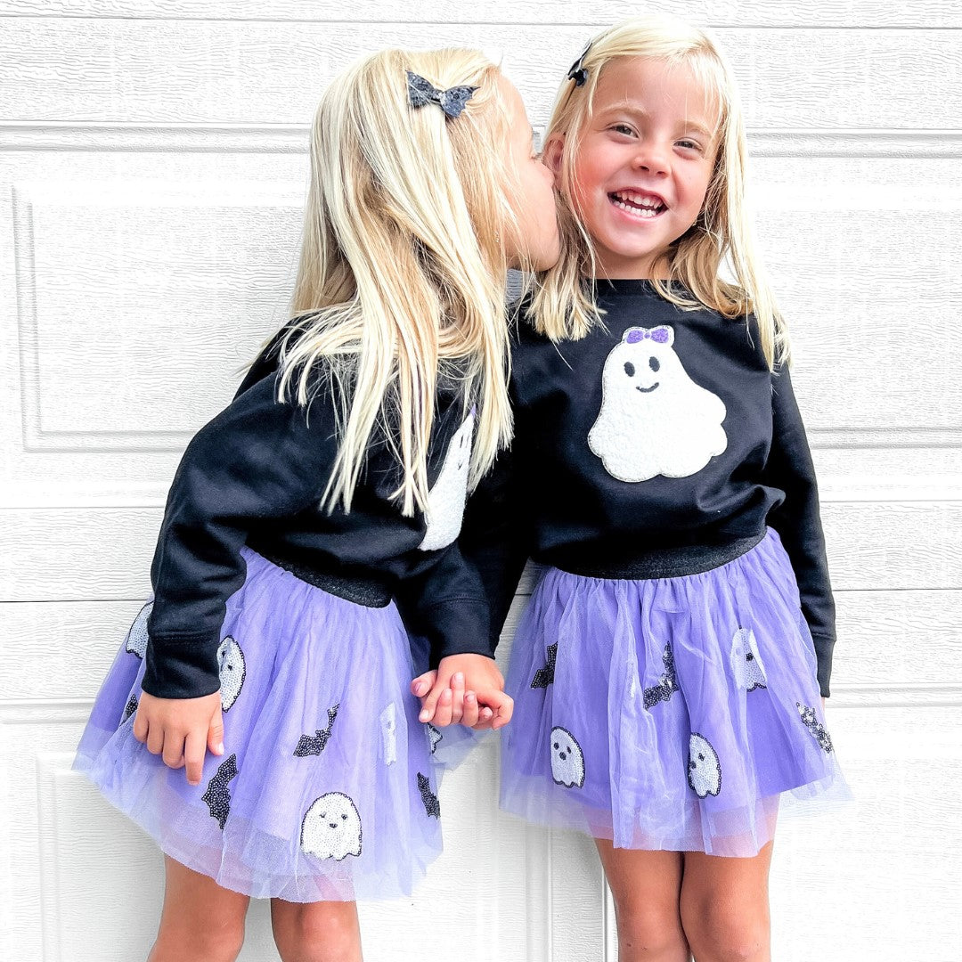 Sweet Wink Sweater - Girly Ghost