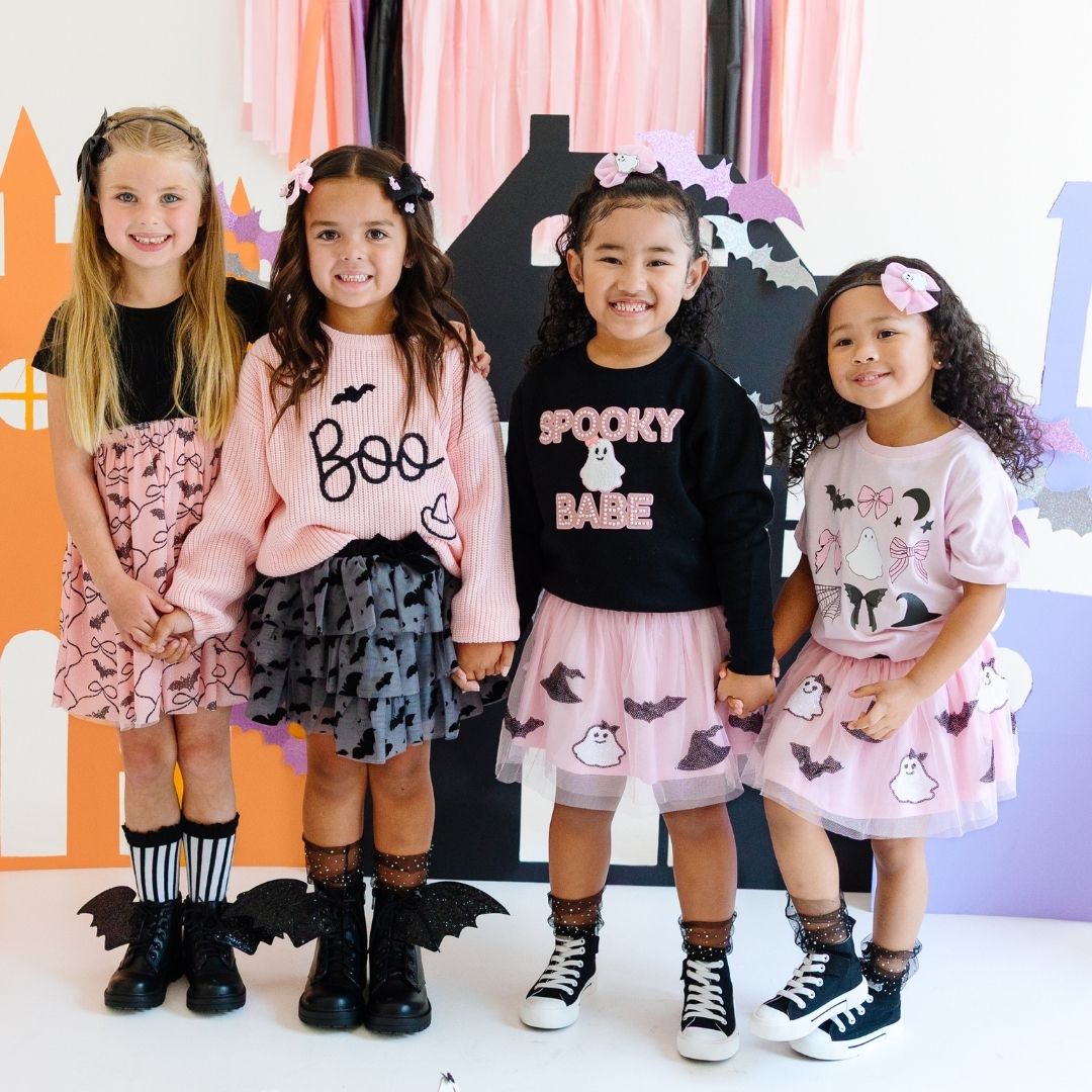 Sweet Wink Tutu - Sequin Spooky Babe