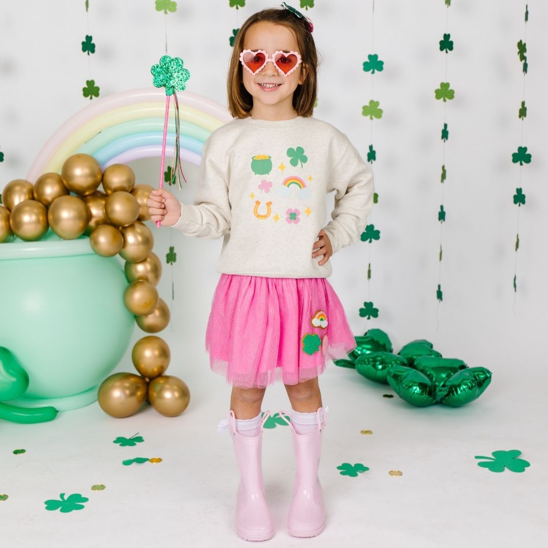 Sweet Wink Sweater - Lucky Doodle