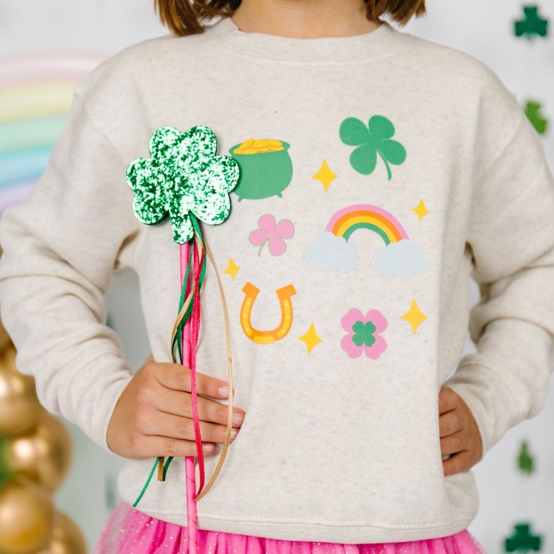 Sweet Wink Sweater - Lucky Doodle