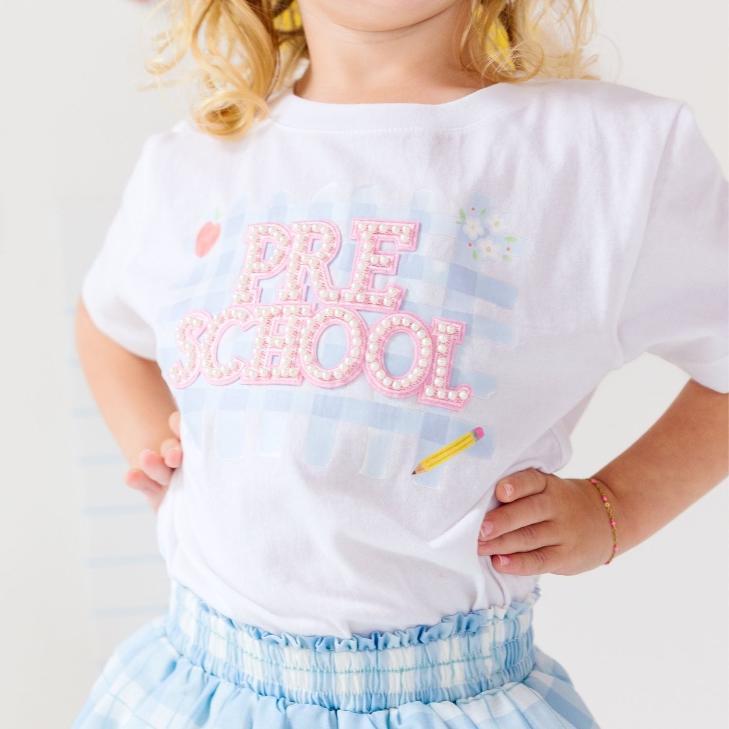 Sweet Wink Shirt - Preschool Pearl Patch
