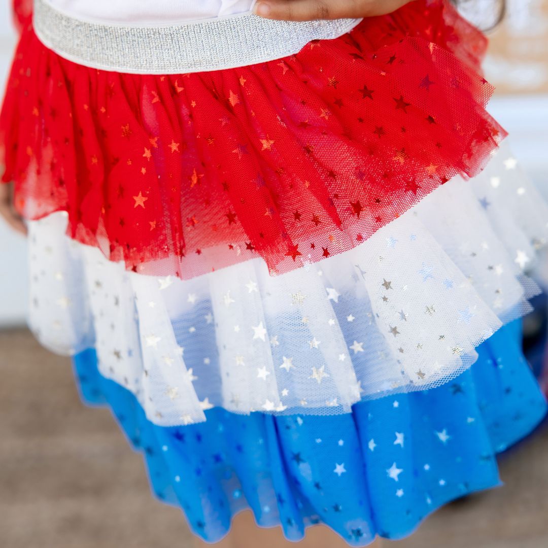 Sweet Wink Tutu - Patriotic Petal