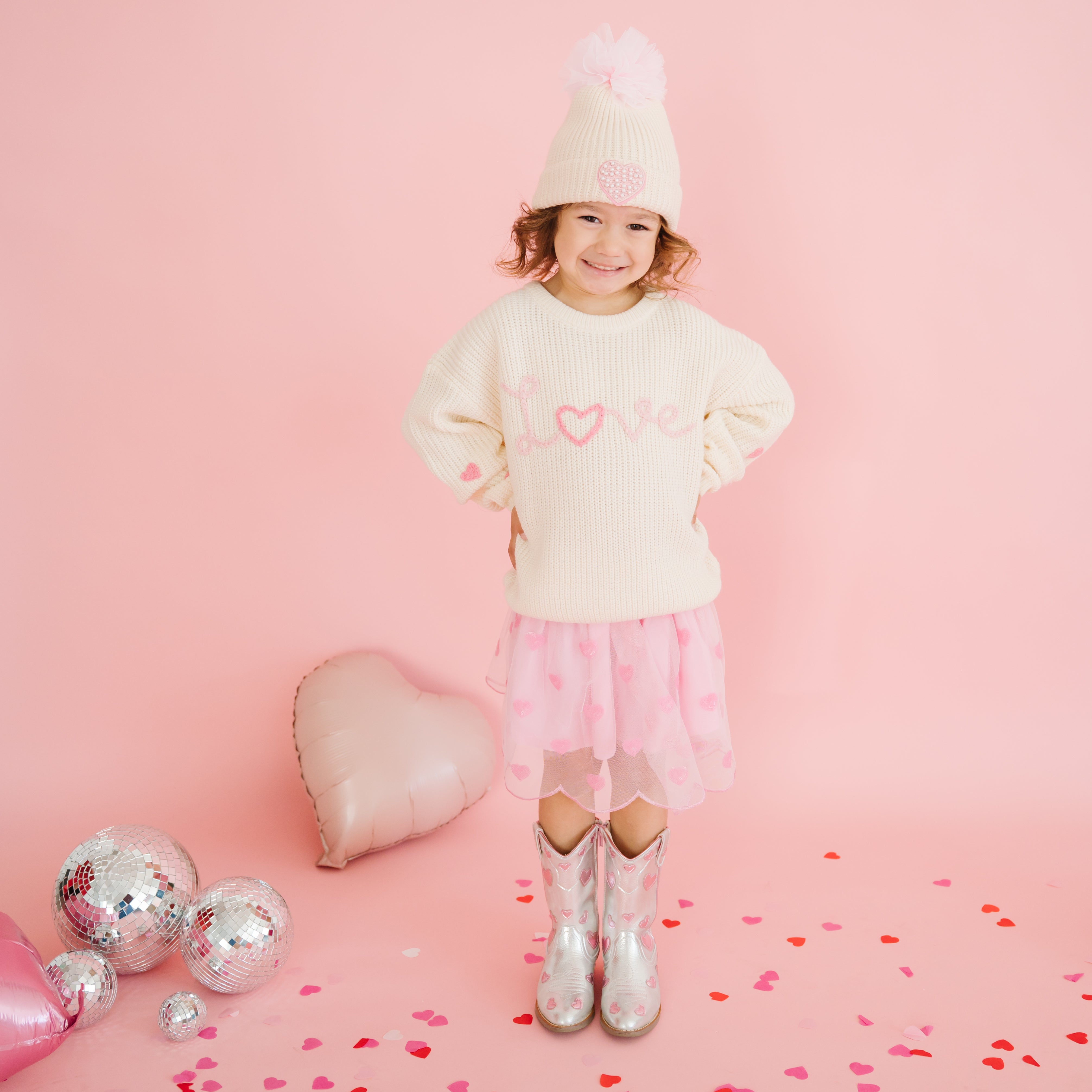 Sweet Wink Knit Sweater - Ditsy Love