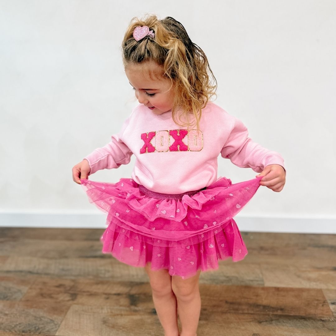 Sweet Wink Heart Petal Tutu