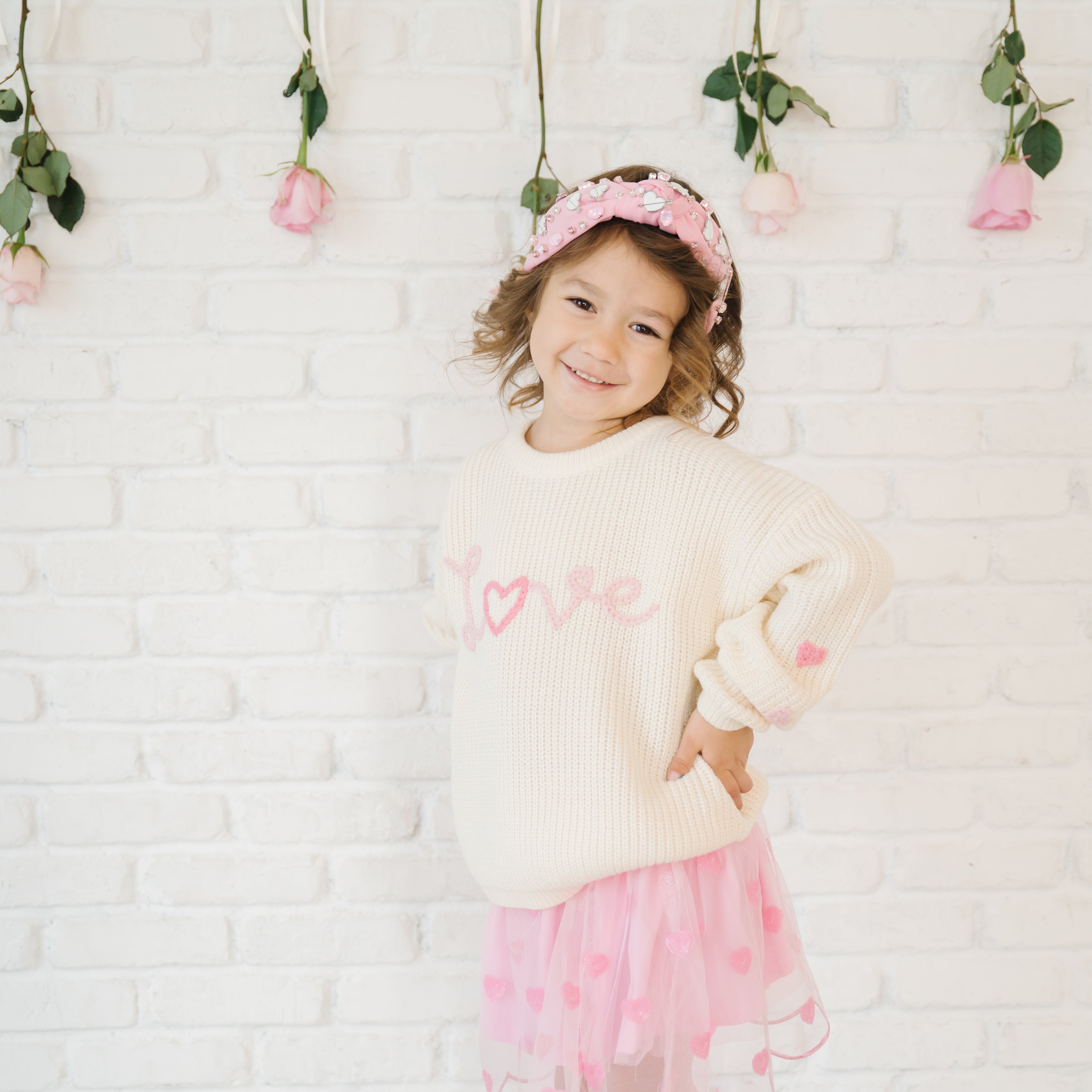 Sweet Wink Knit Sweater - Ditsy Love