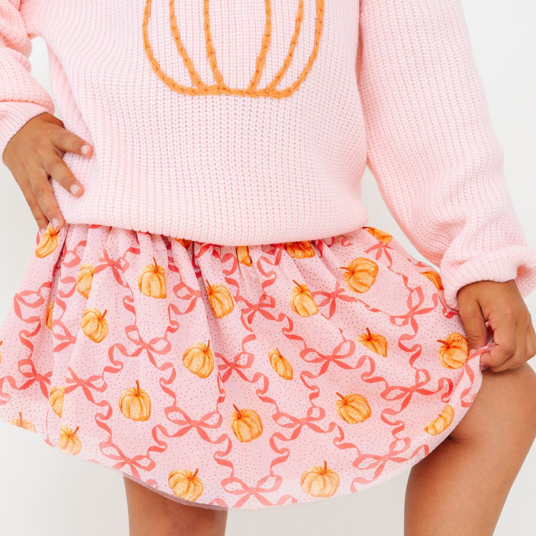 Sweet Wink Tutu - Pumpkin Trellis