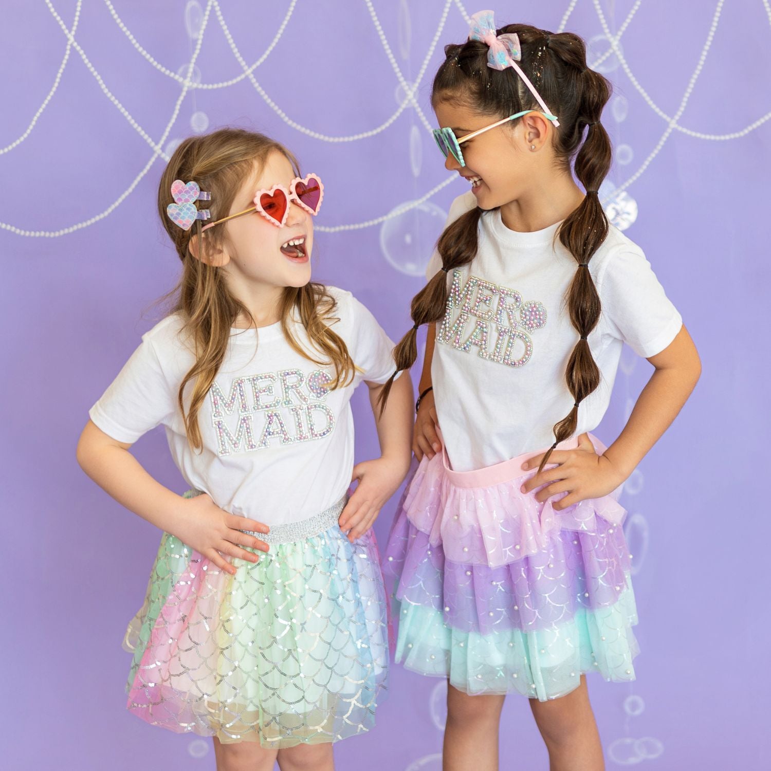 Sweet Wink Shirt - Mermaid Pearl