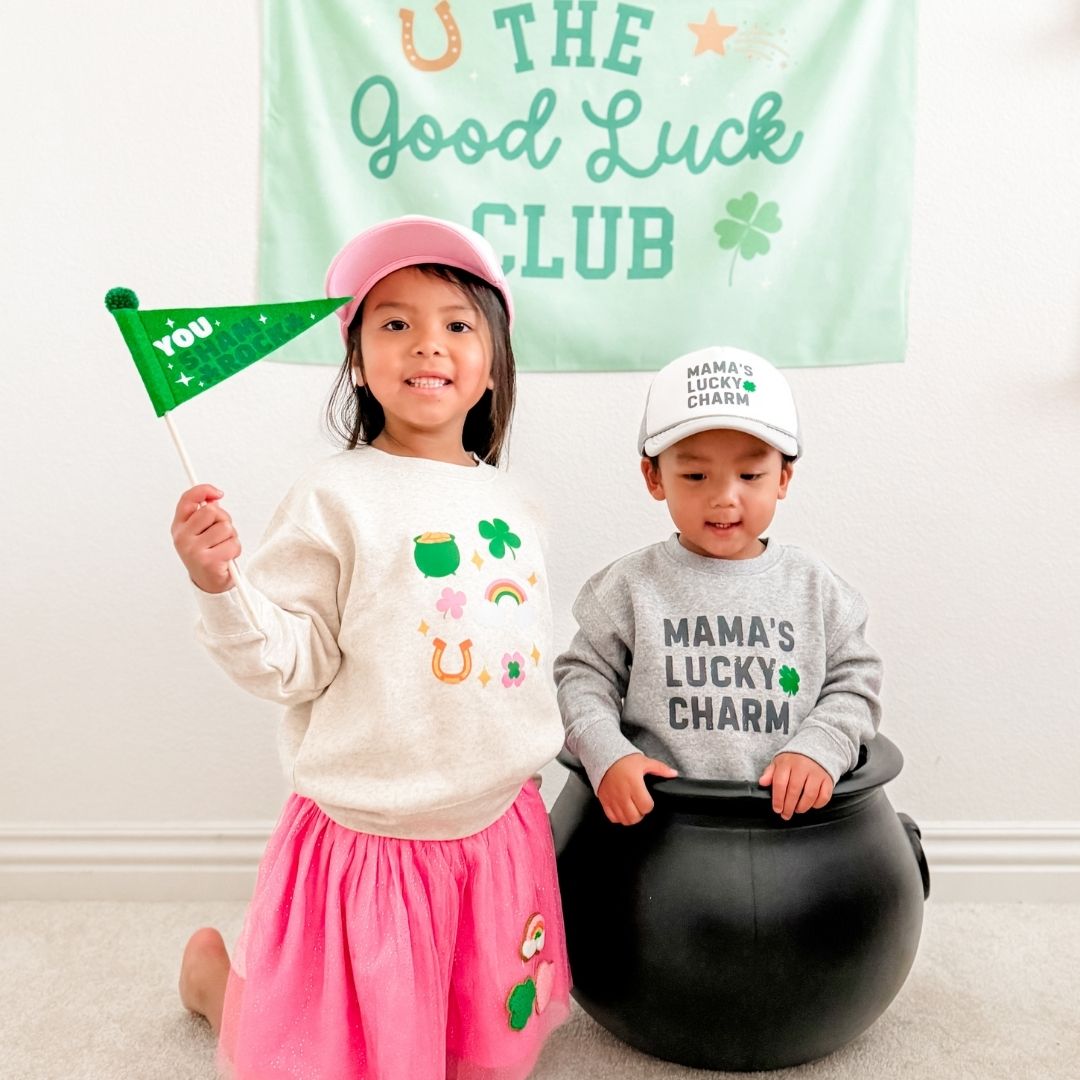 Sweet Wink Sweater - Mama's Lucky Charm