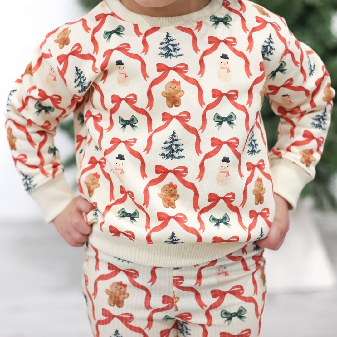 Sweet Wink Sweatshirt - Christmas Cutie