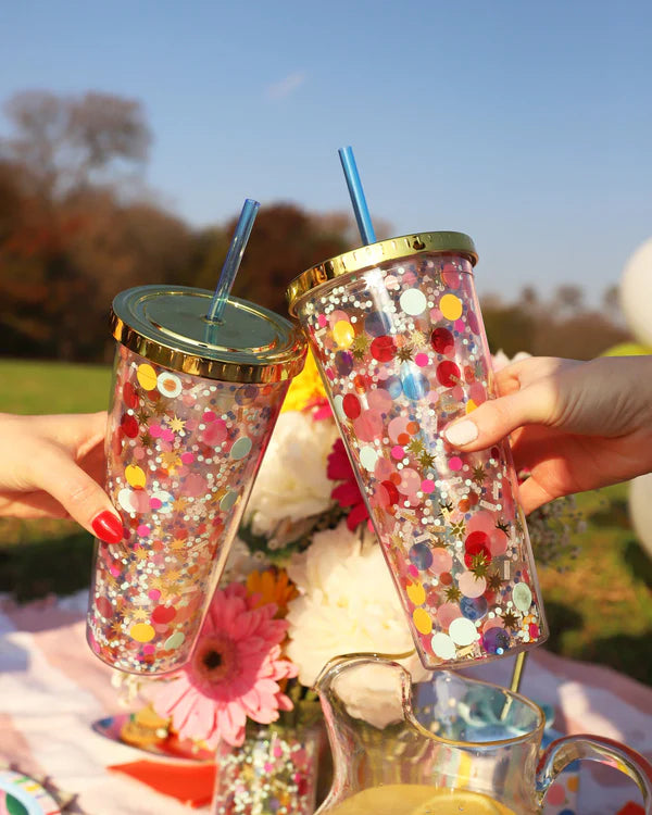 Celebrate Every Day Confetti Tumbler