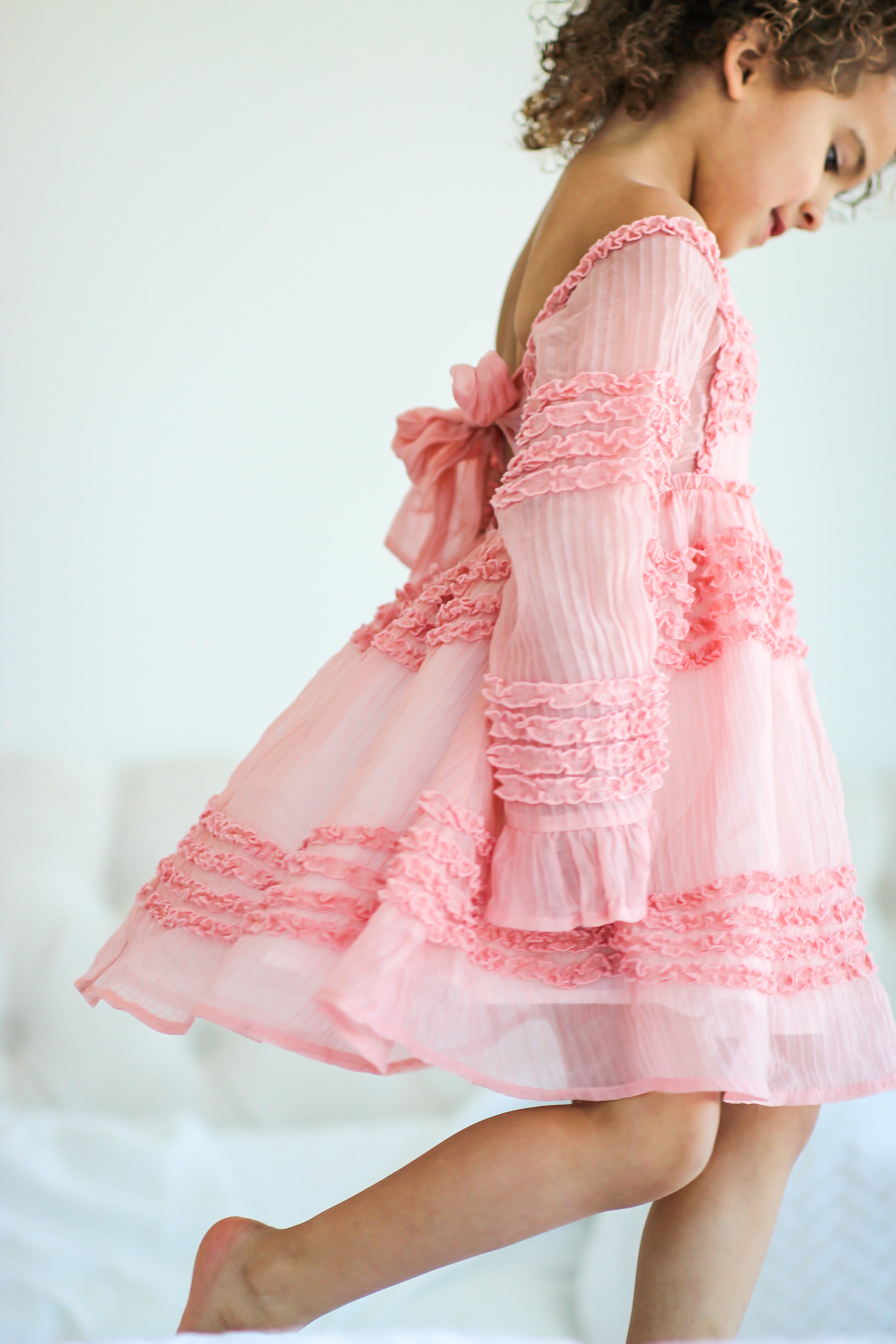 Penelope Dress - Belle Blush