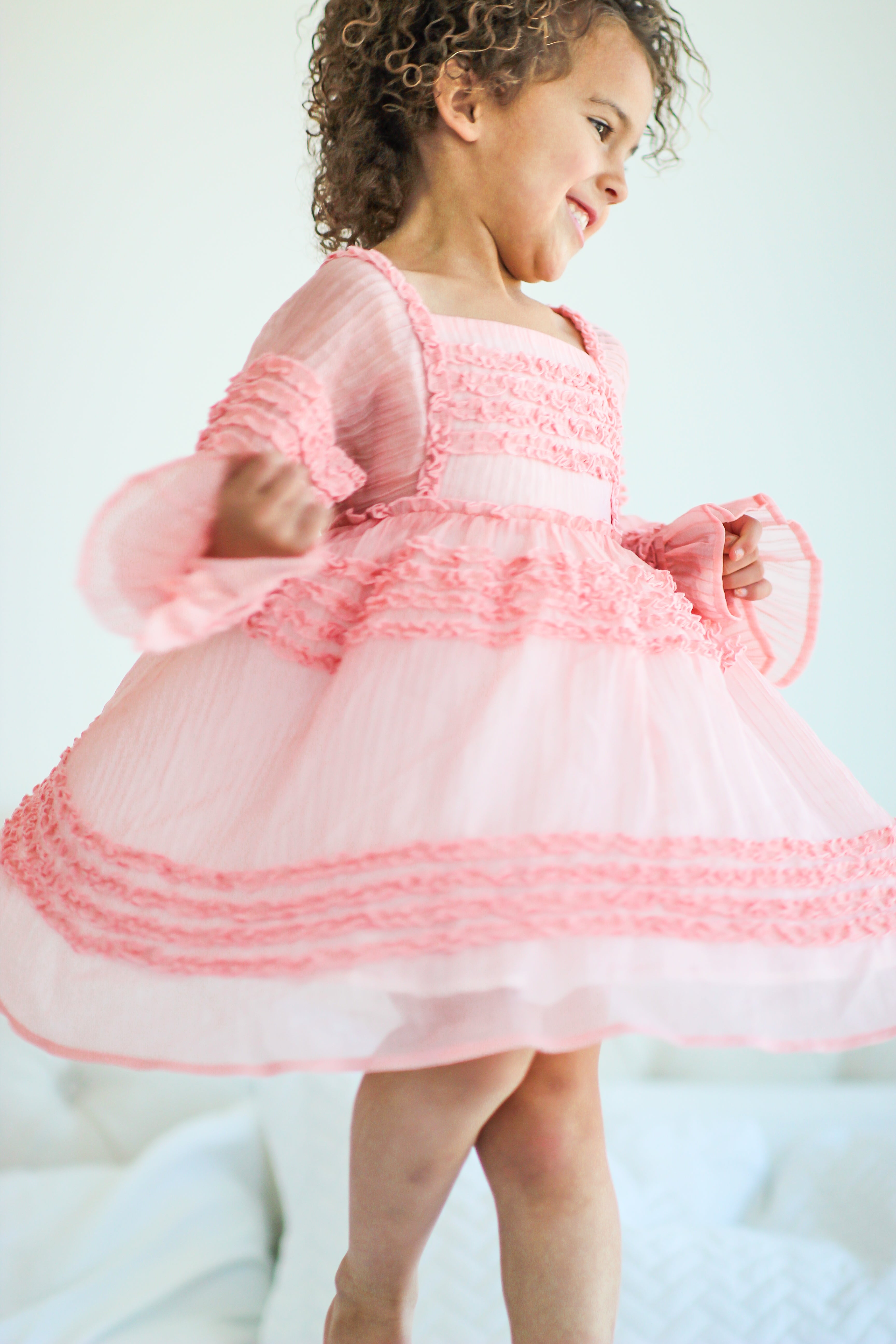 Penelope Dress - Belle Blush