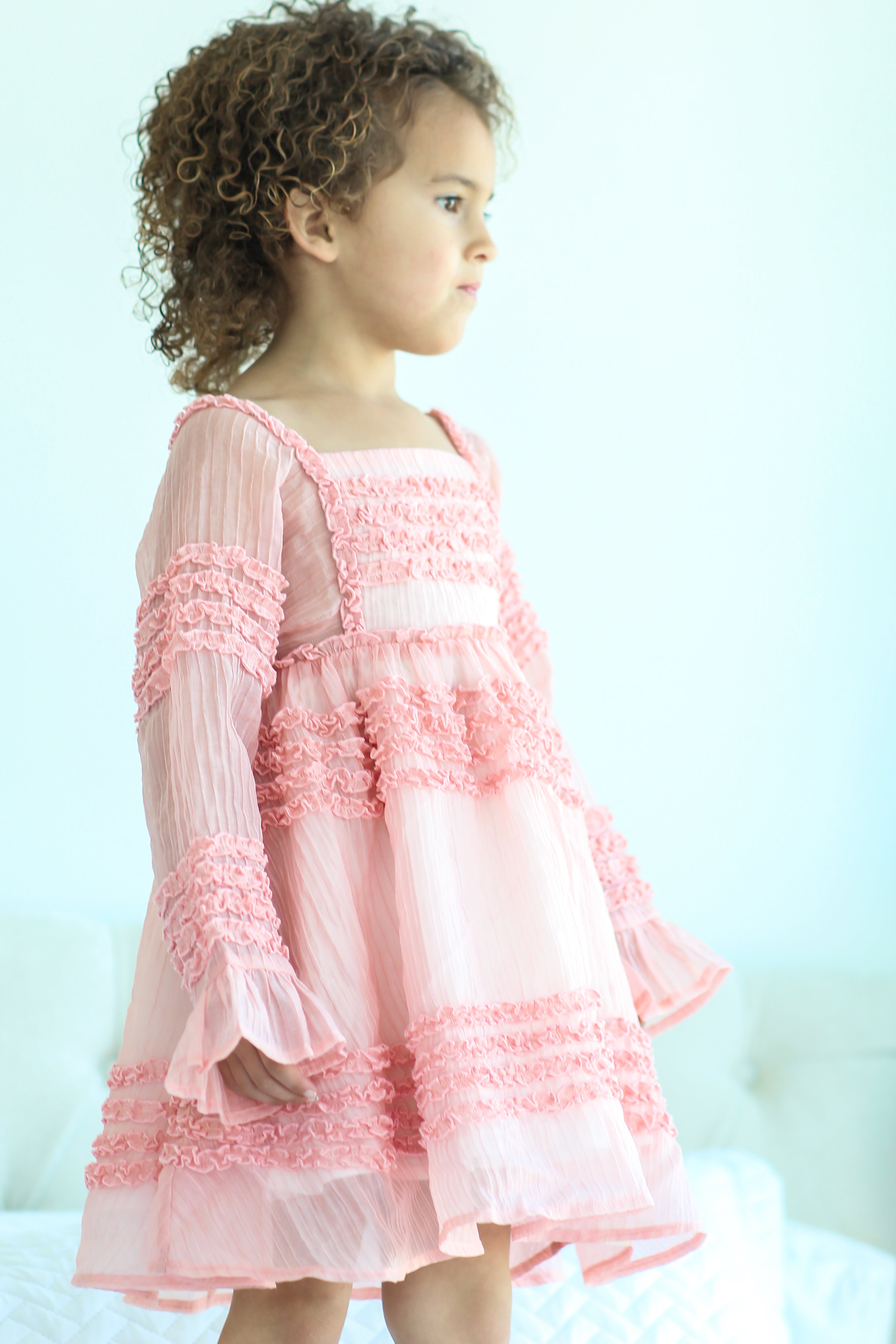 Penelope Dress - Belle Blush