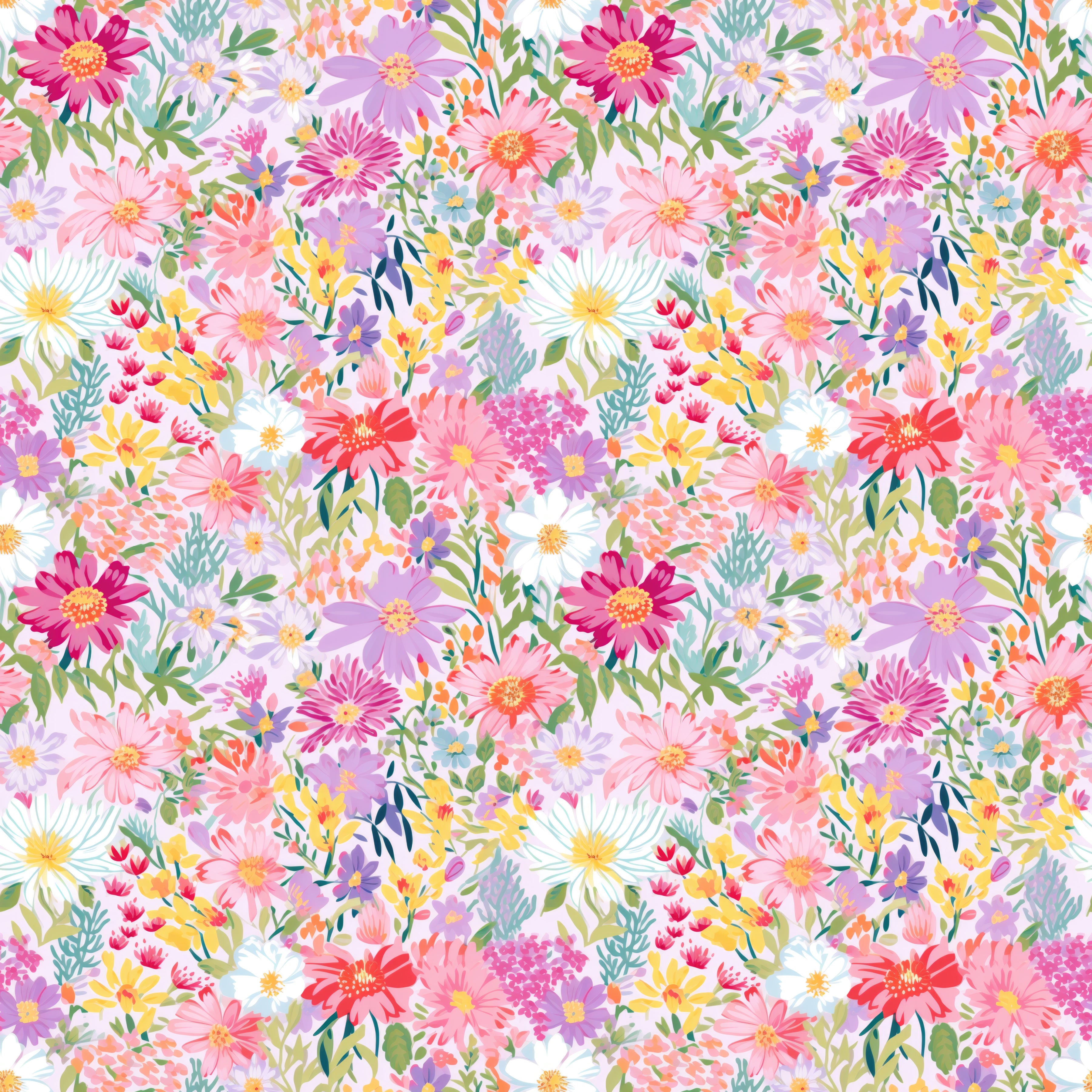 Quilted Mia Lunchbox - Wildflower Waltz