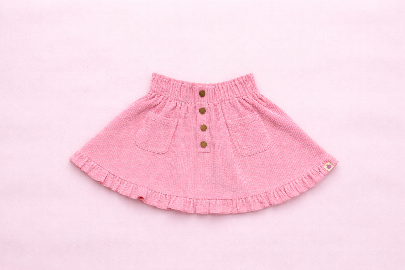 Vienna Corduroy Skirt - Blooming Grace