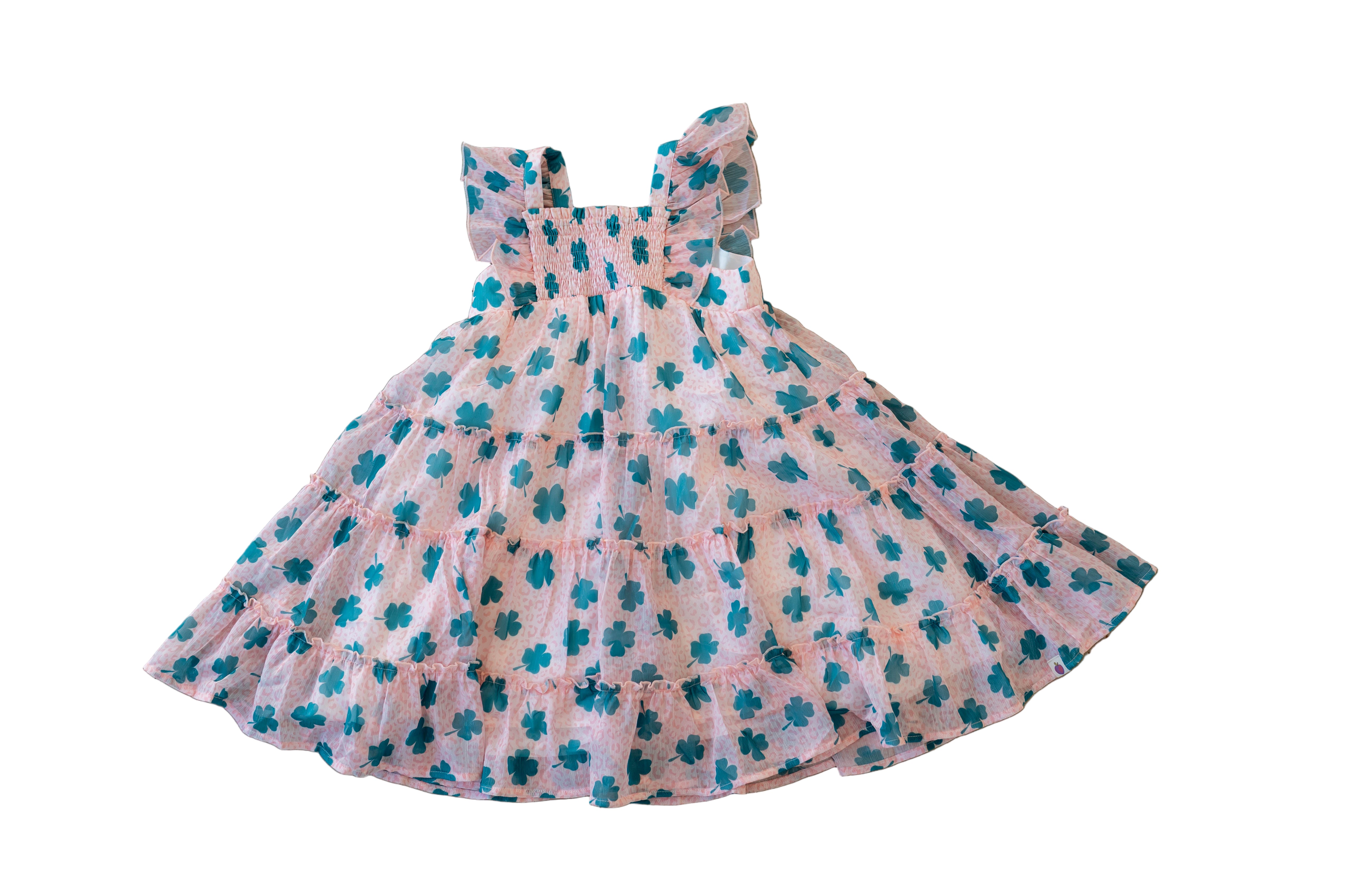 Brielle Shimmer Dress - Lucky Leopard