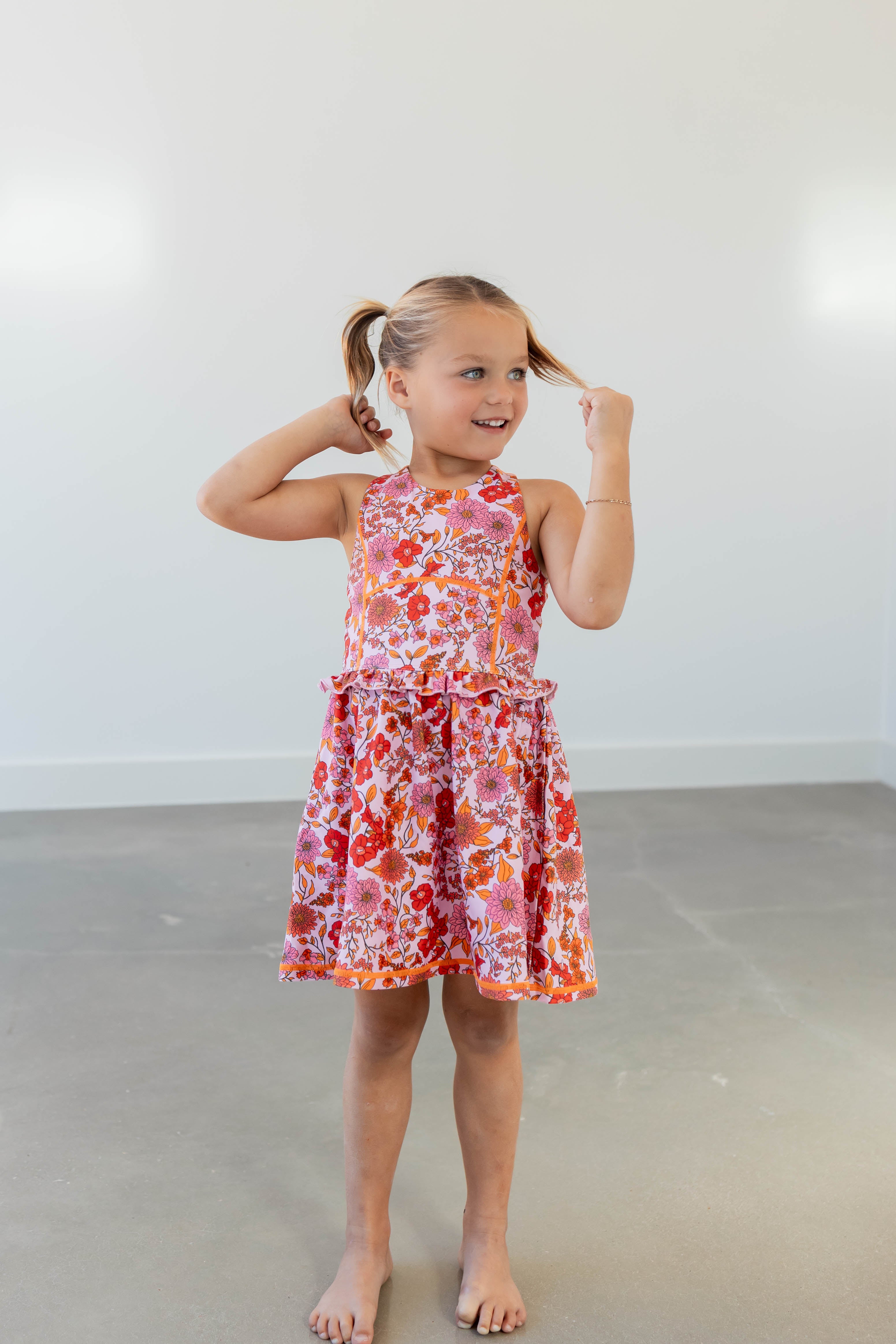 Athletic Dress - Rosewood