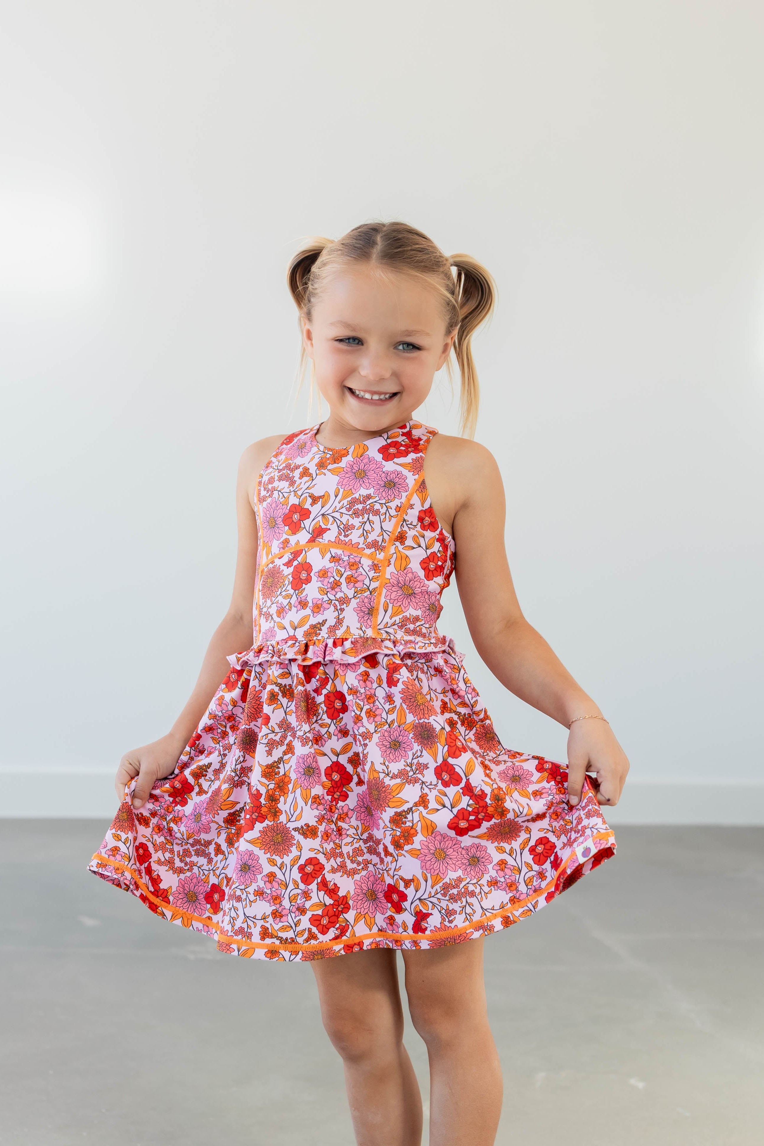 Athletic Dress - Rosewood