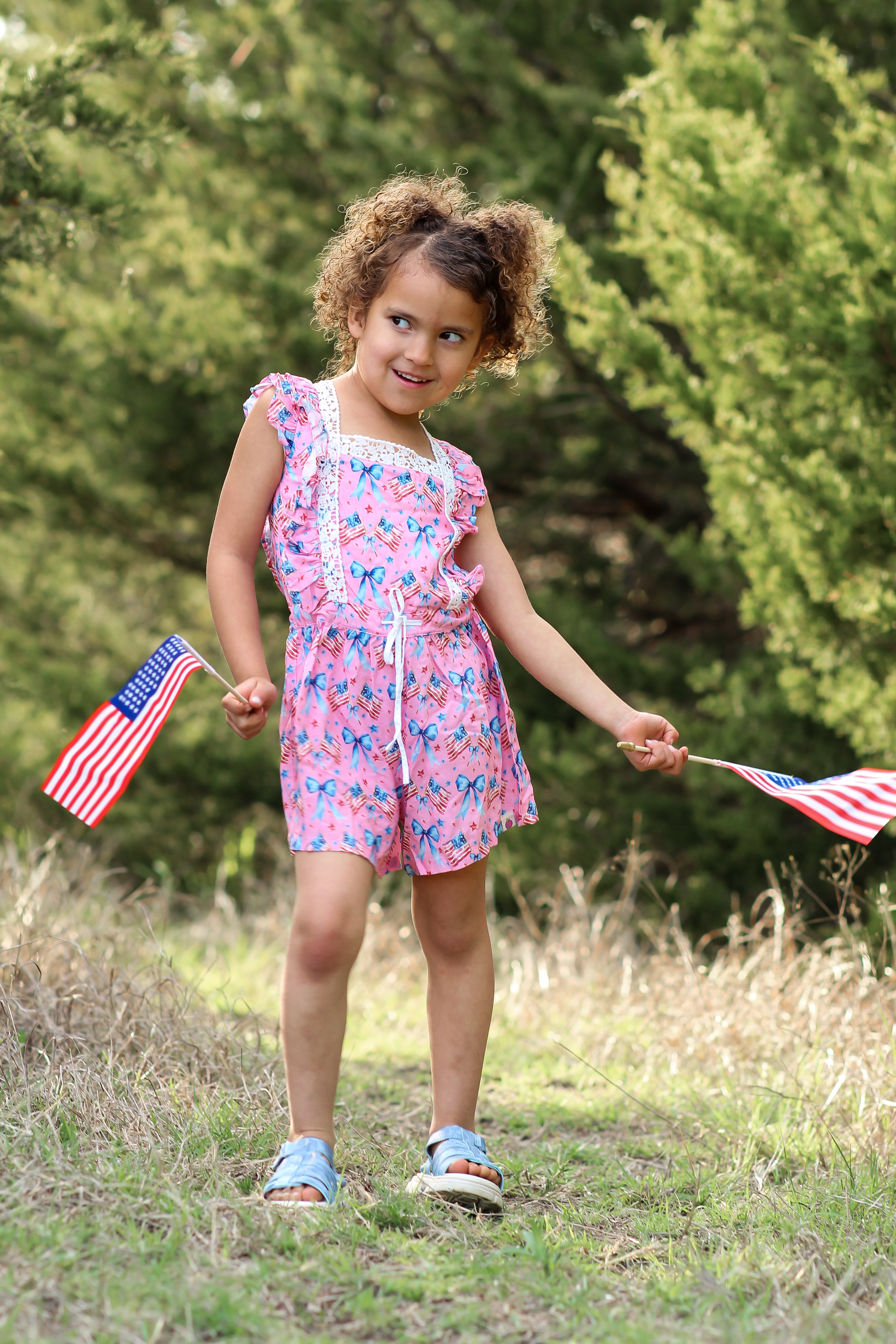 Abby Romper - Rosy Revolution