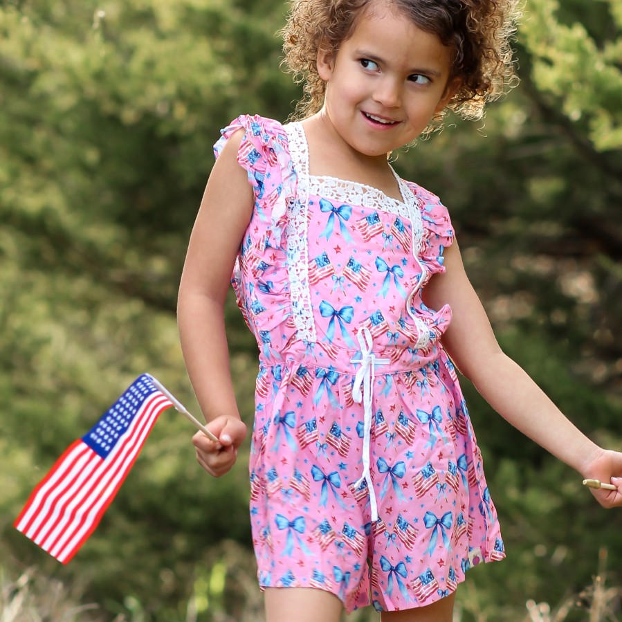 Abby Romper - Rosy Revolution