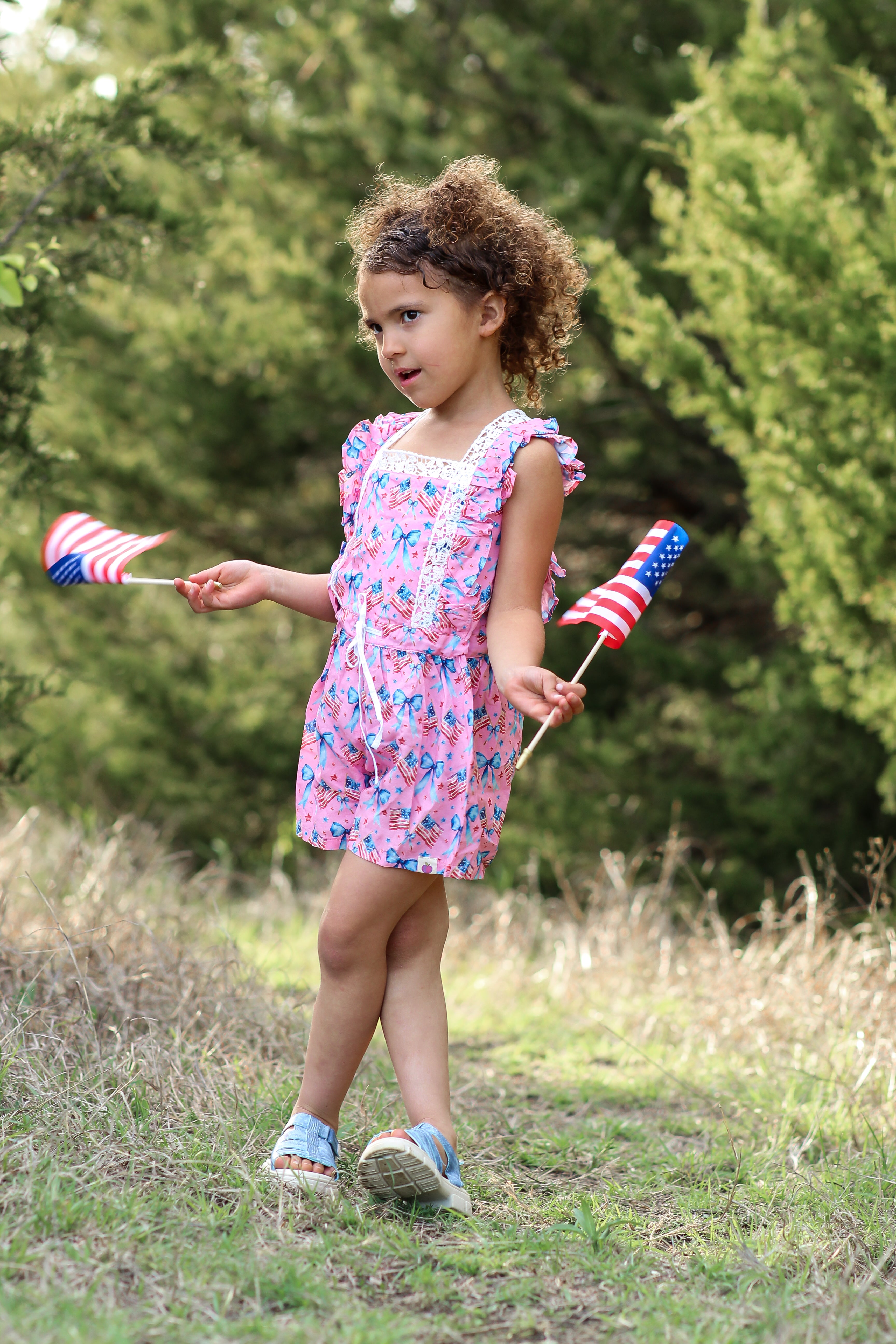 Abby Romper - Rosy Revolution