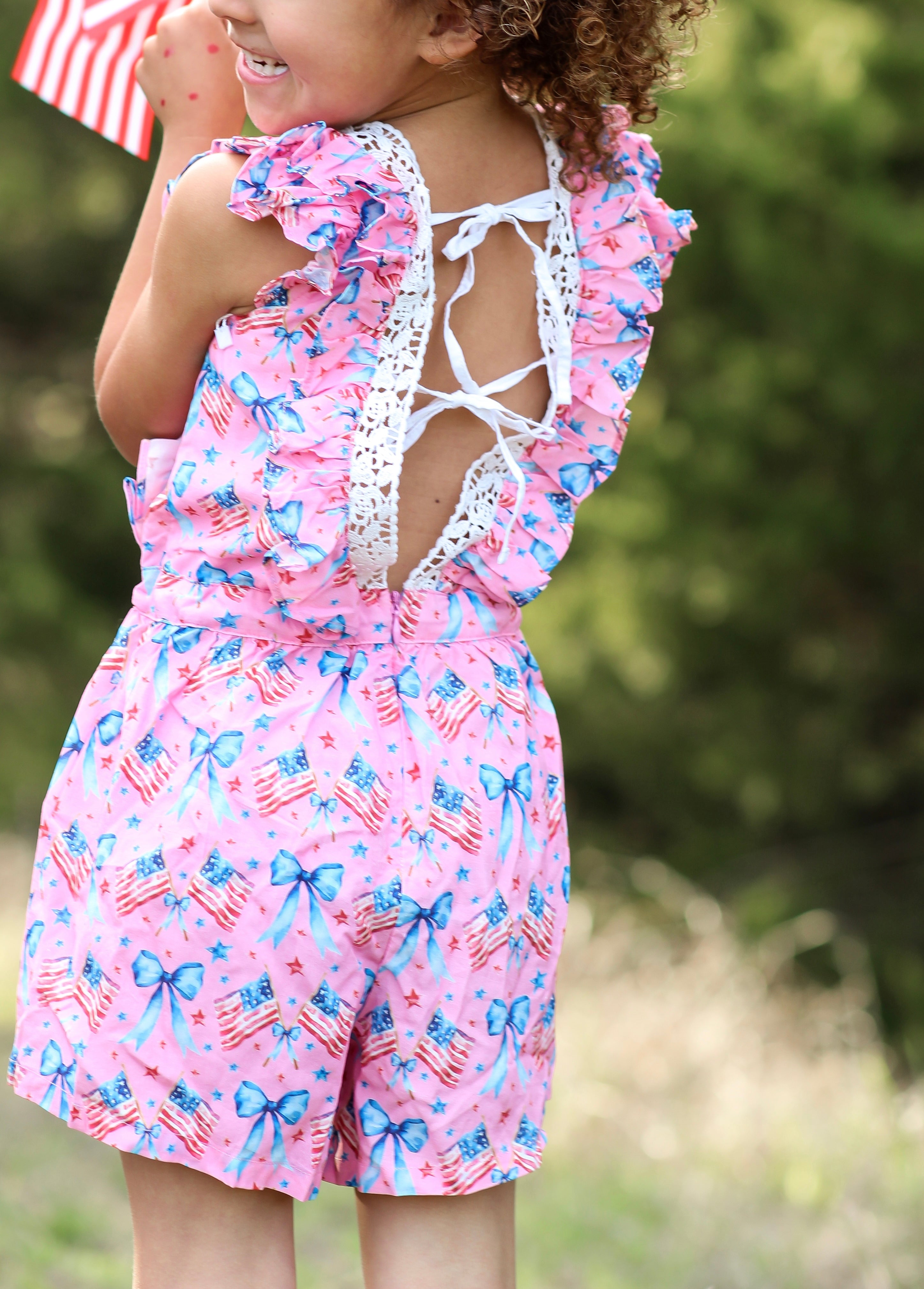 Abby Romper - Rosy Revolution