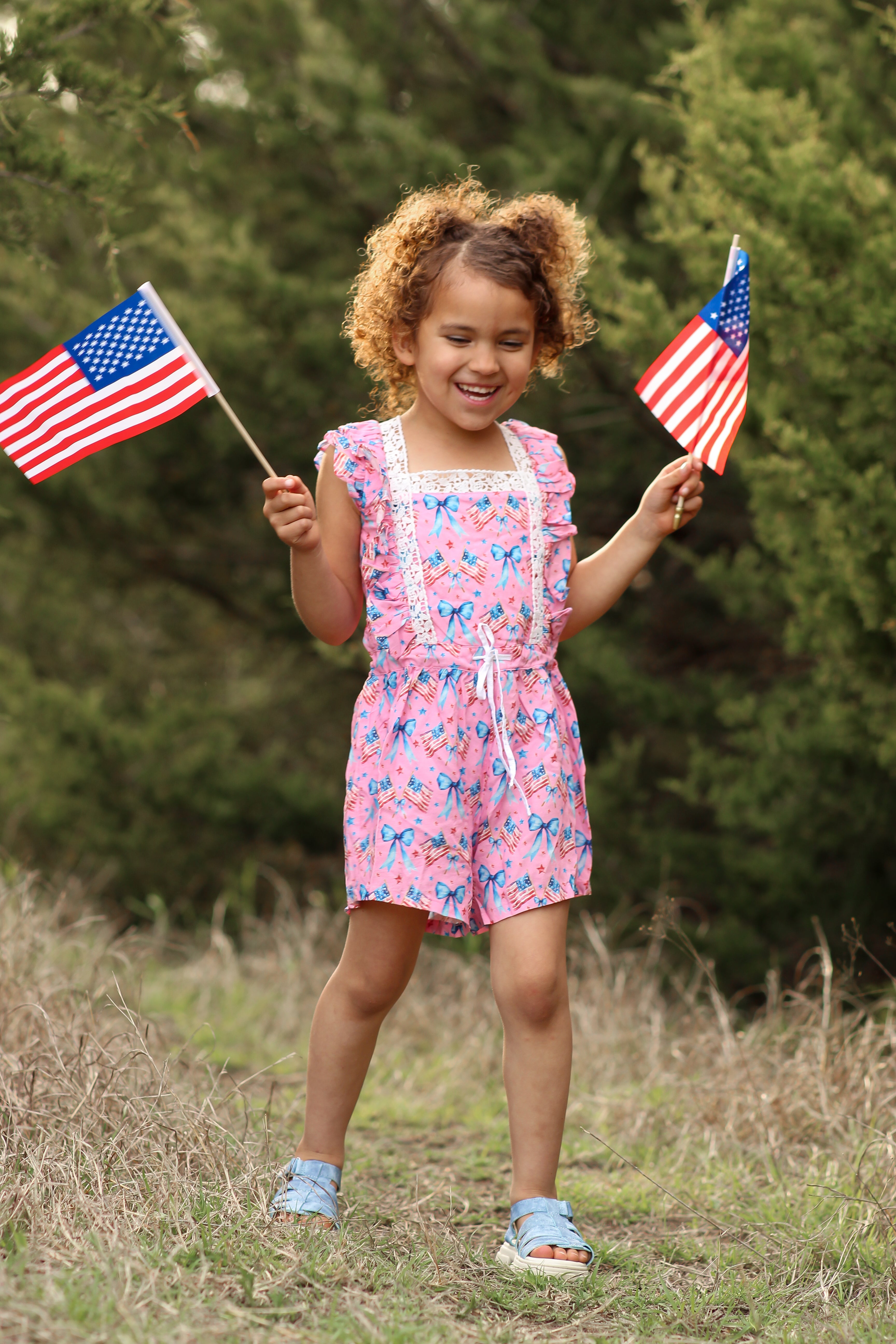Abby Romper - Rosy Revolution