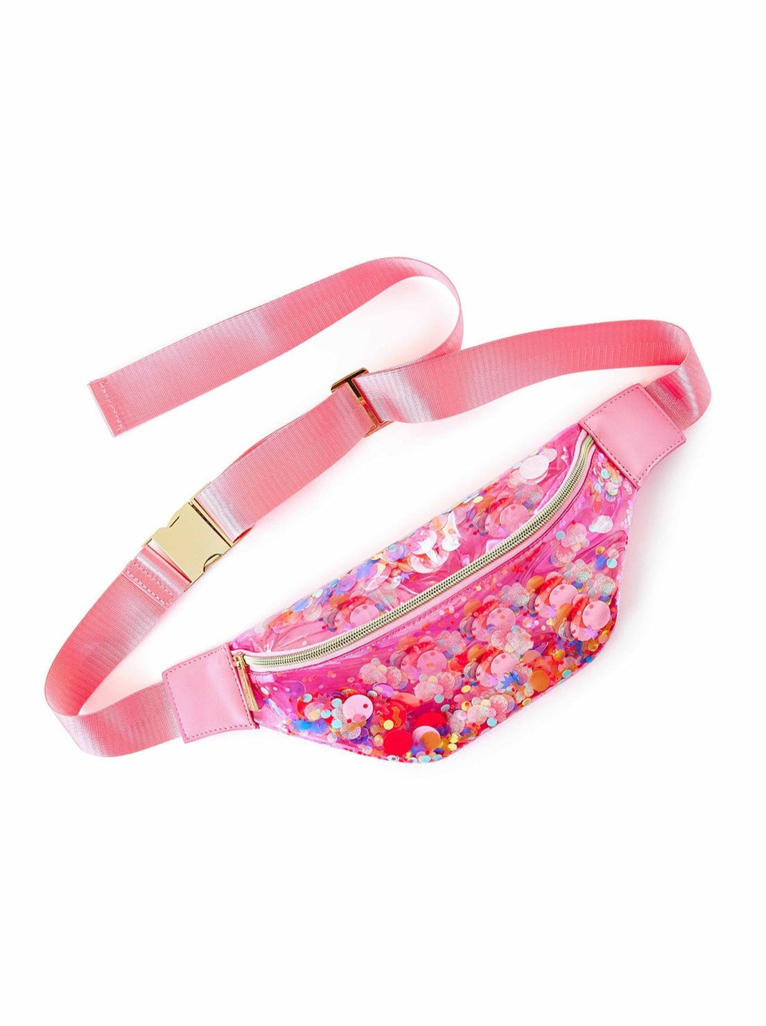 Clear Confetti Belt Bag - Bring on the Fun