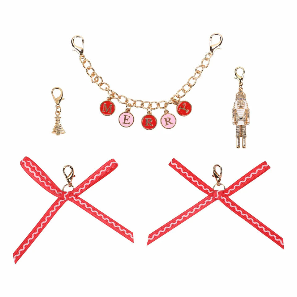 Better With A Bow - Holiday Shoe Charm Set