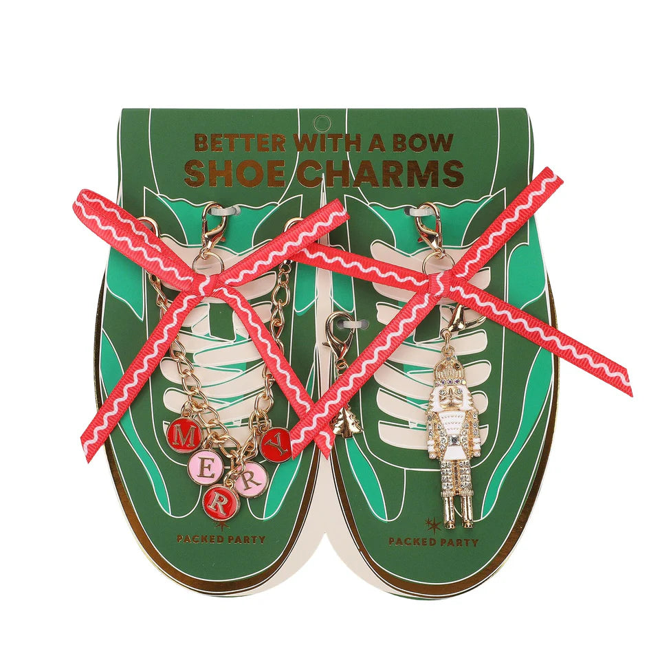 Better With A Bow - Holiday Shoe Charm Set