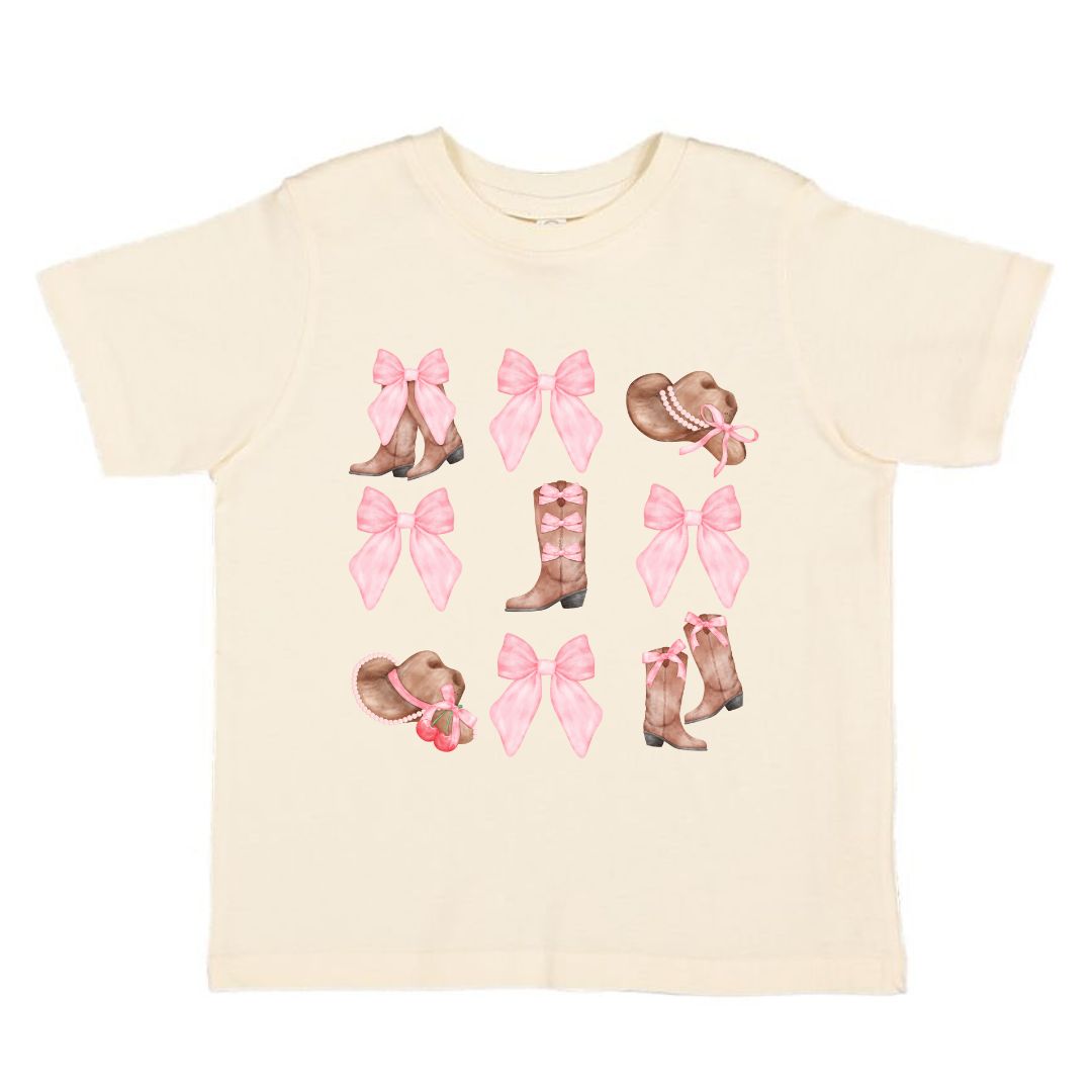 Sweet Wink T-Shirt - Coquette Cowgirl