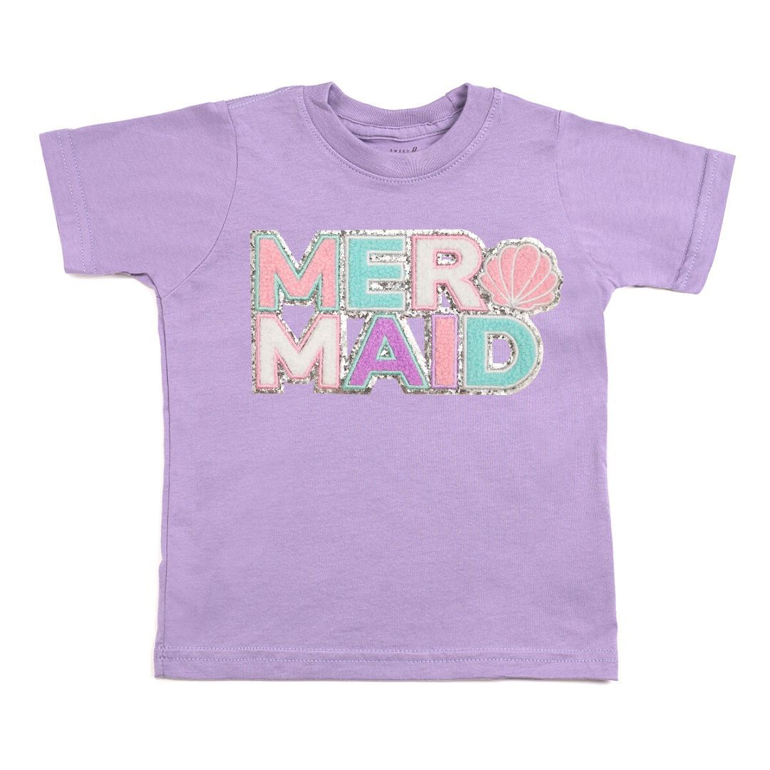 Sweet Wink Mermaid Patch T-Shirt