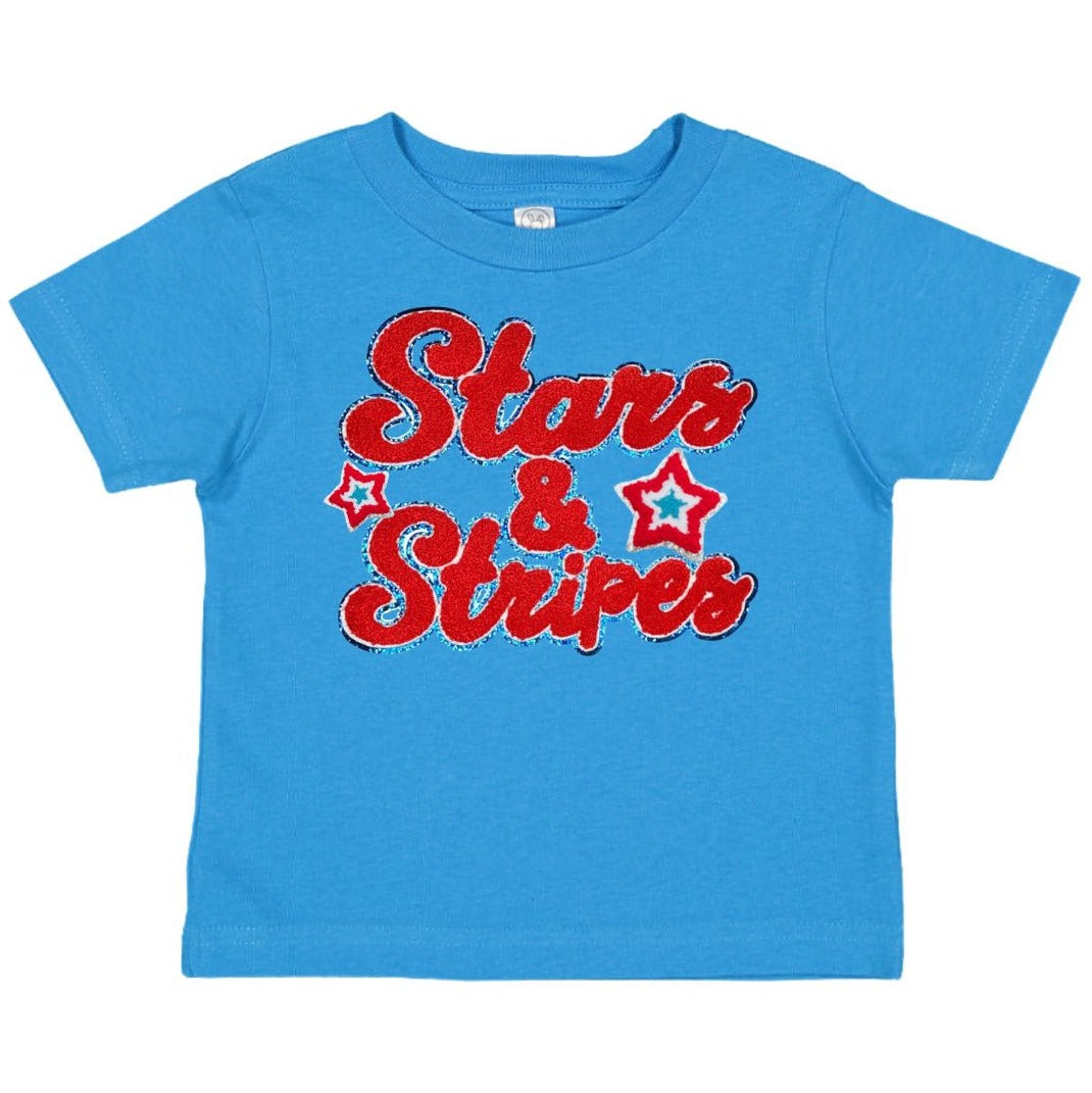 Sweet Wink Shirt - Stars and Stripes Patch