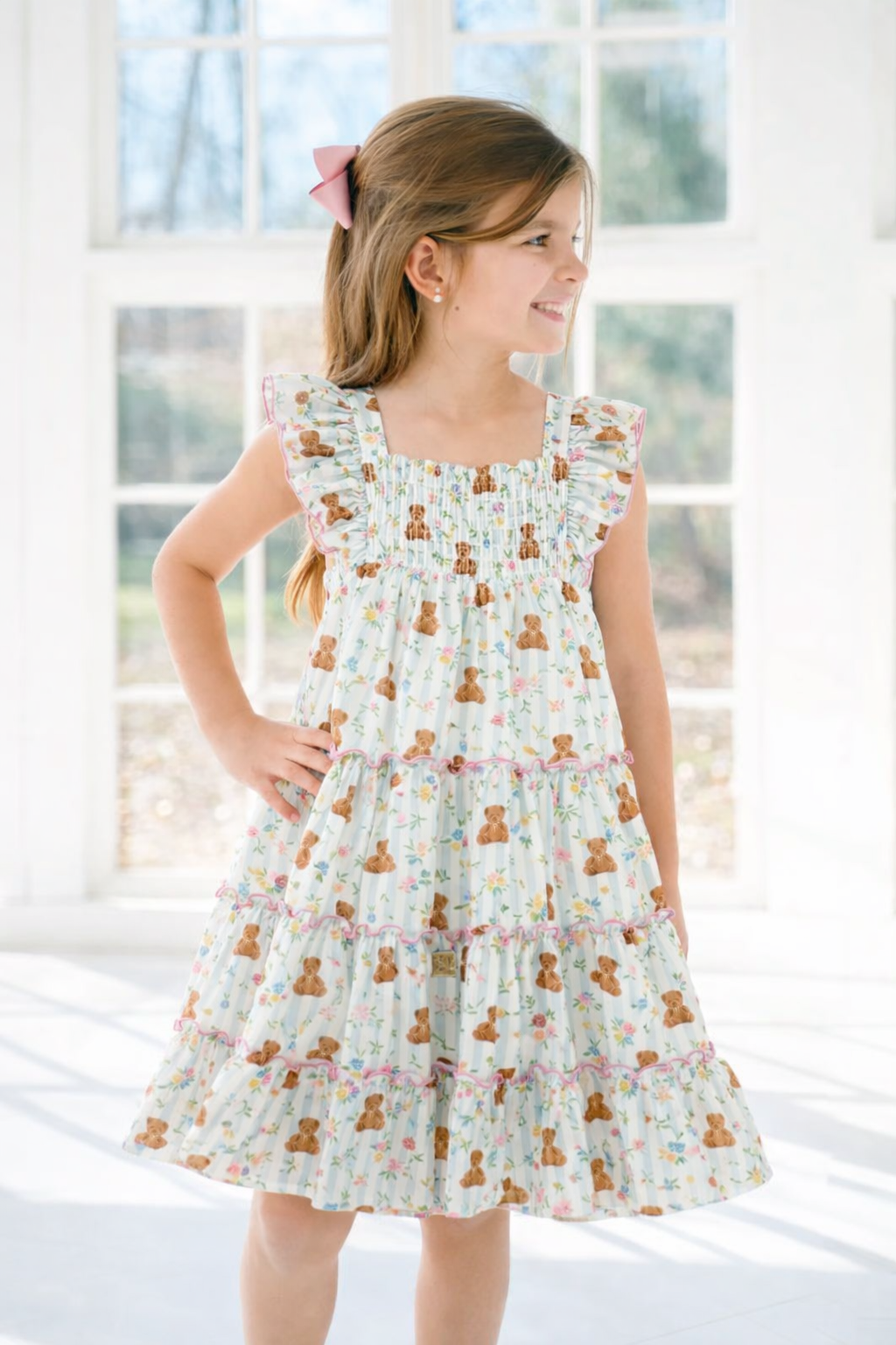 Brielle Dress - Teddy Blossom
