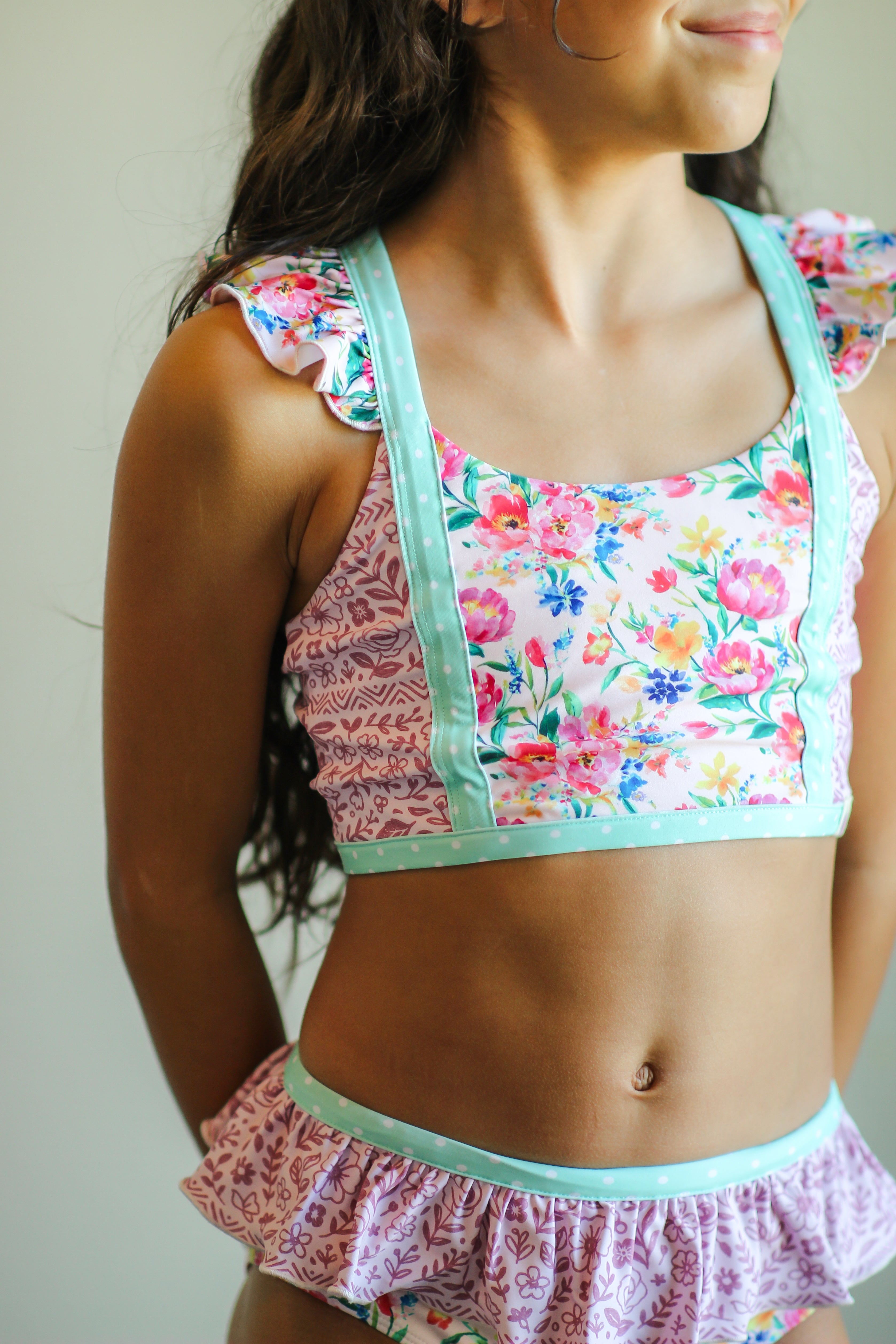 Nora Swimsuit - Fairy Mint (Pre-Order)