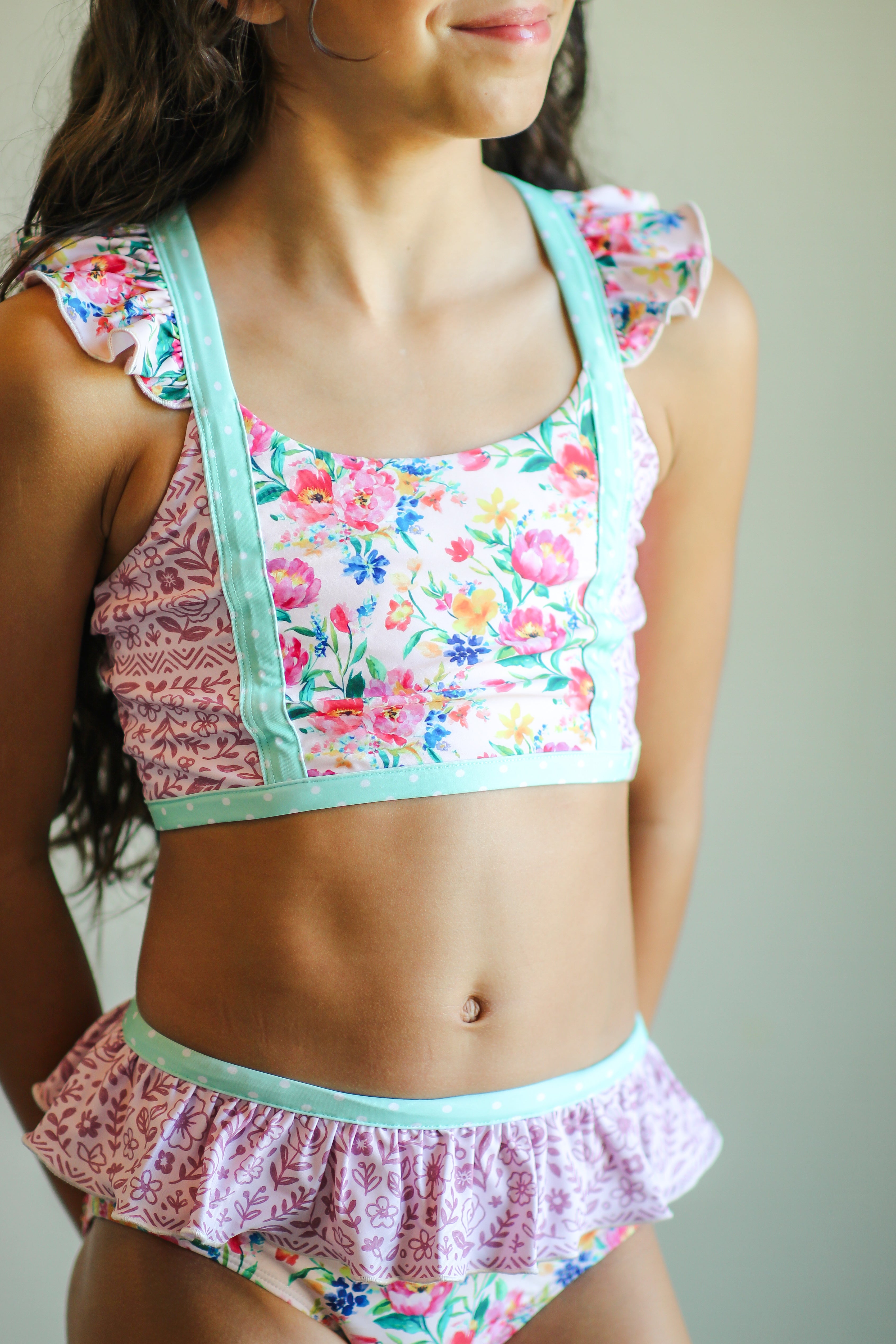 Nora Swimsuit - Fairy Mint (Pre-Order)