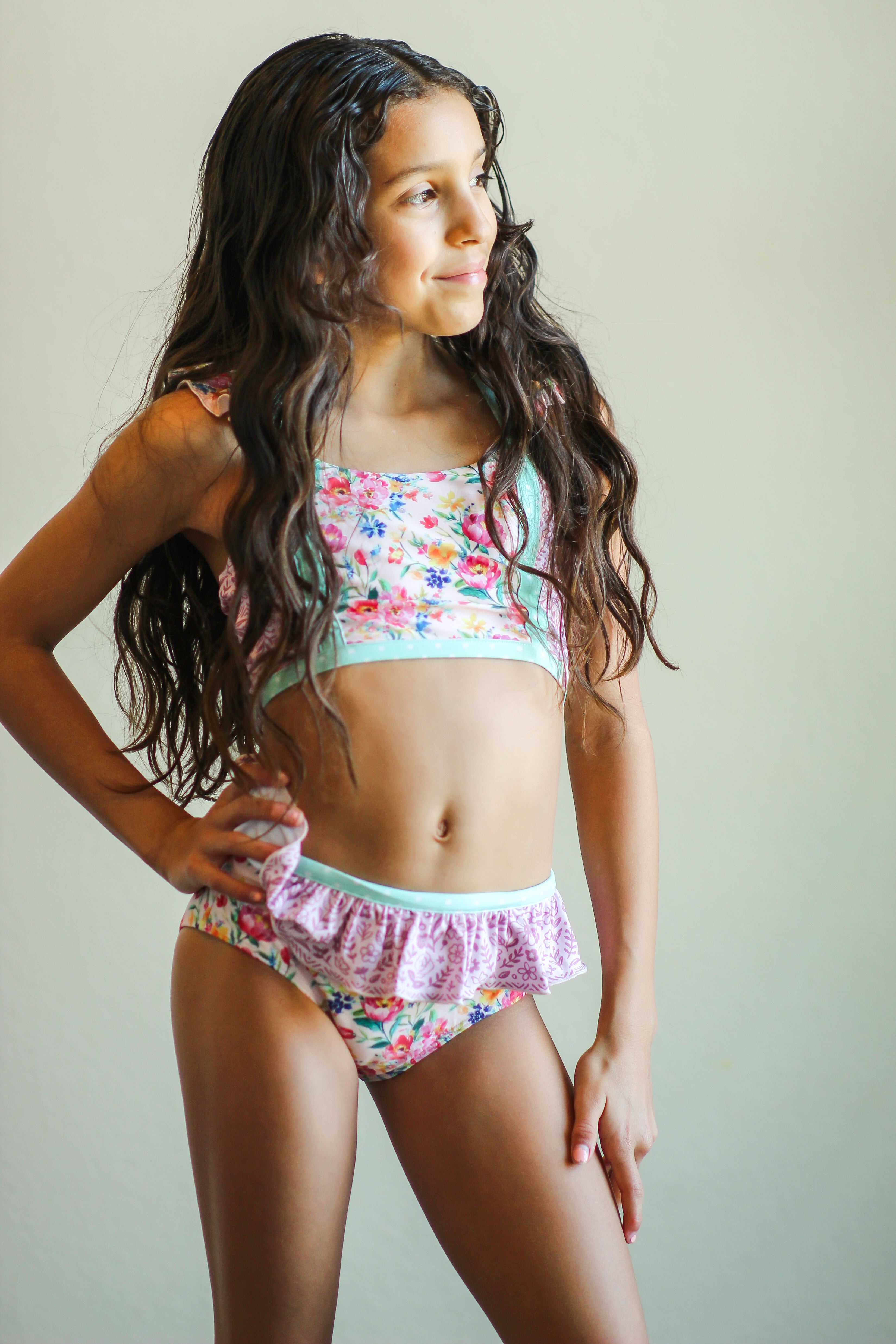 Nora Swimsuit - Fairy Mint (Pre-Order)