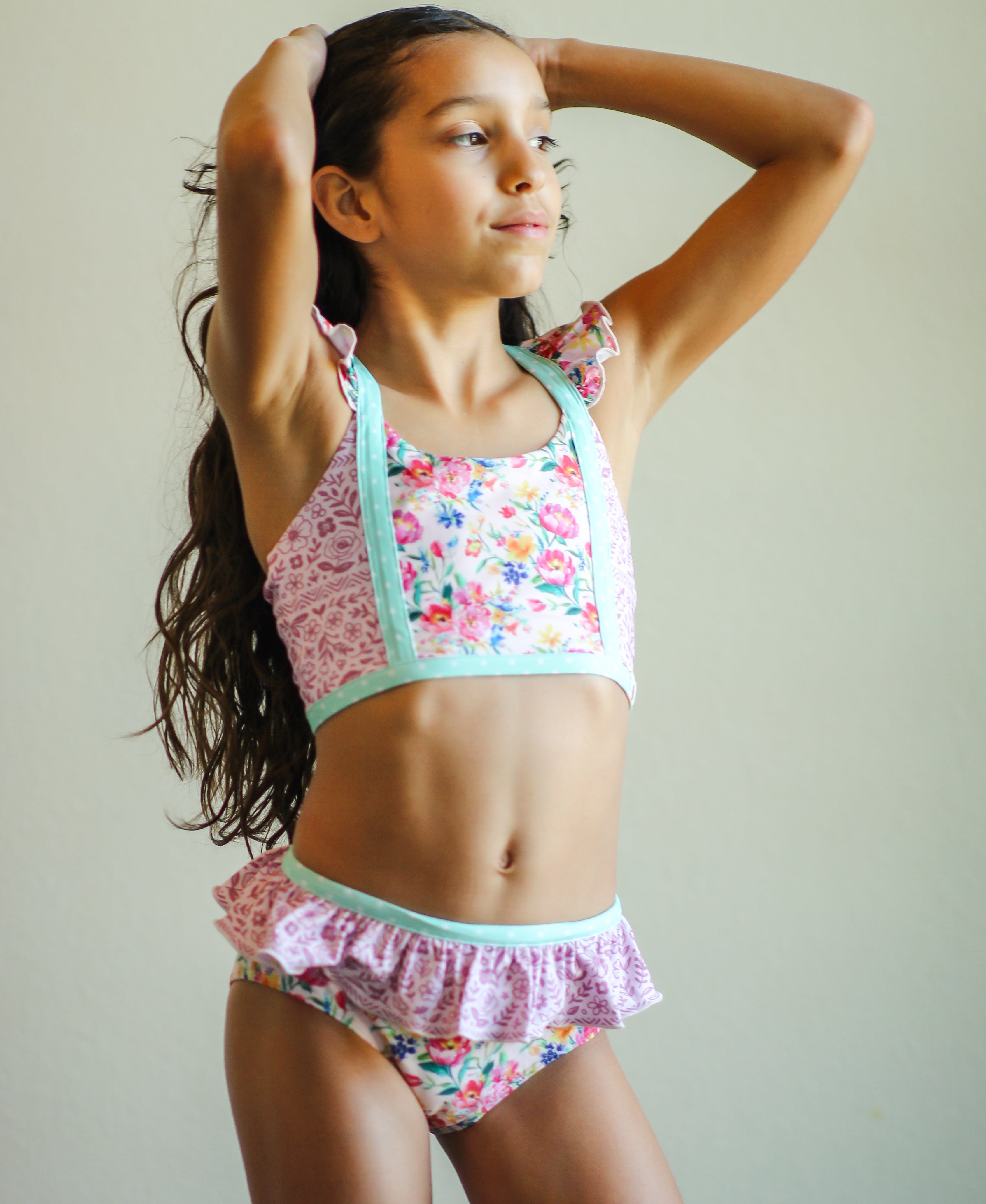 Nora Swimsuit - Fairy Mint (Pre-Order)