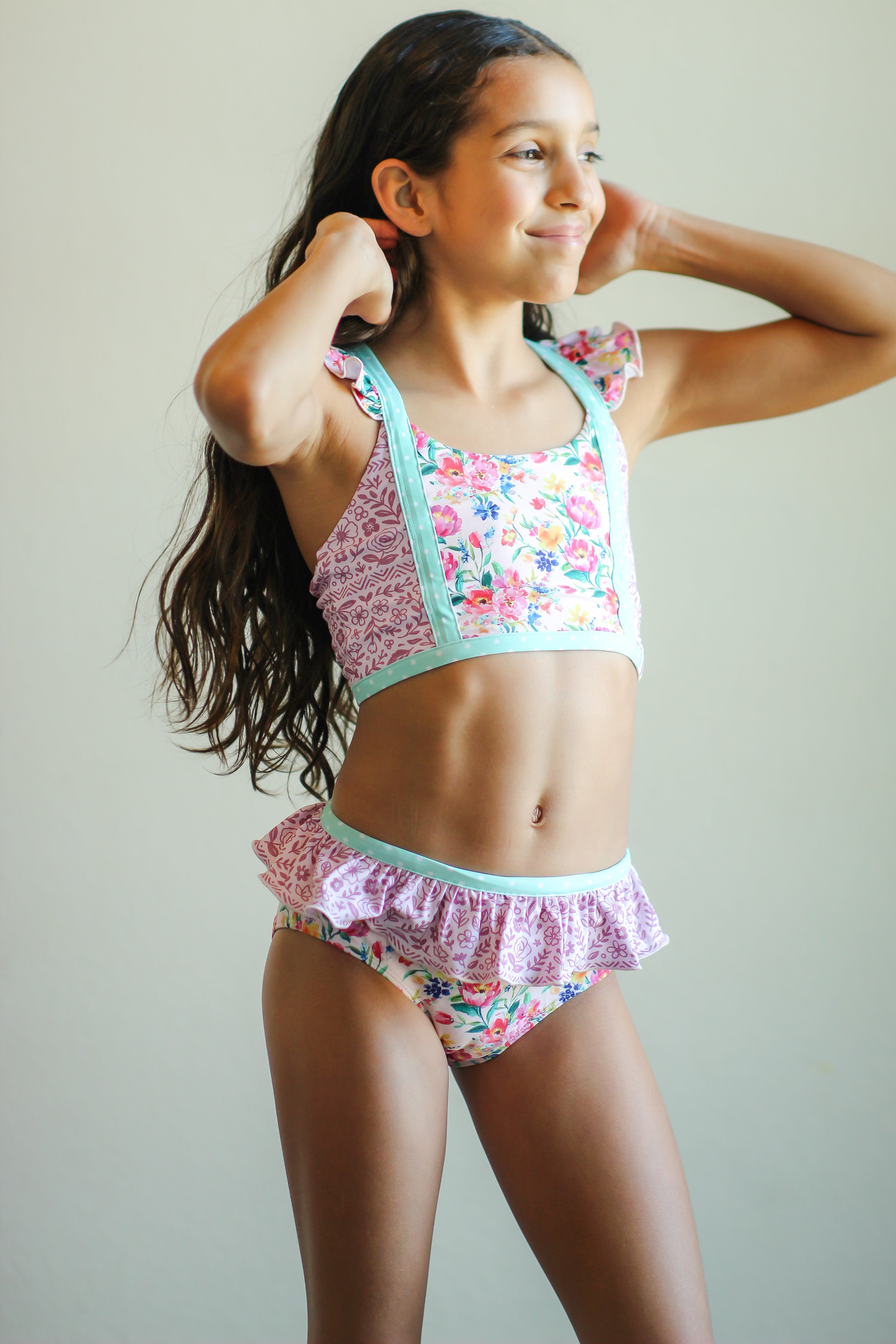 Nora Swimsuit - Fairy Mint (Pre-Order)