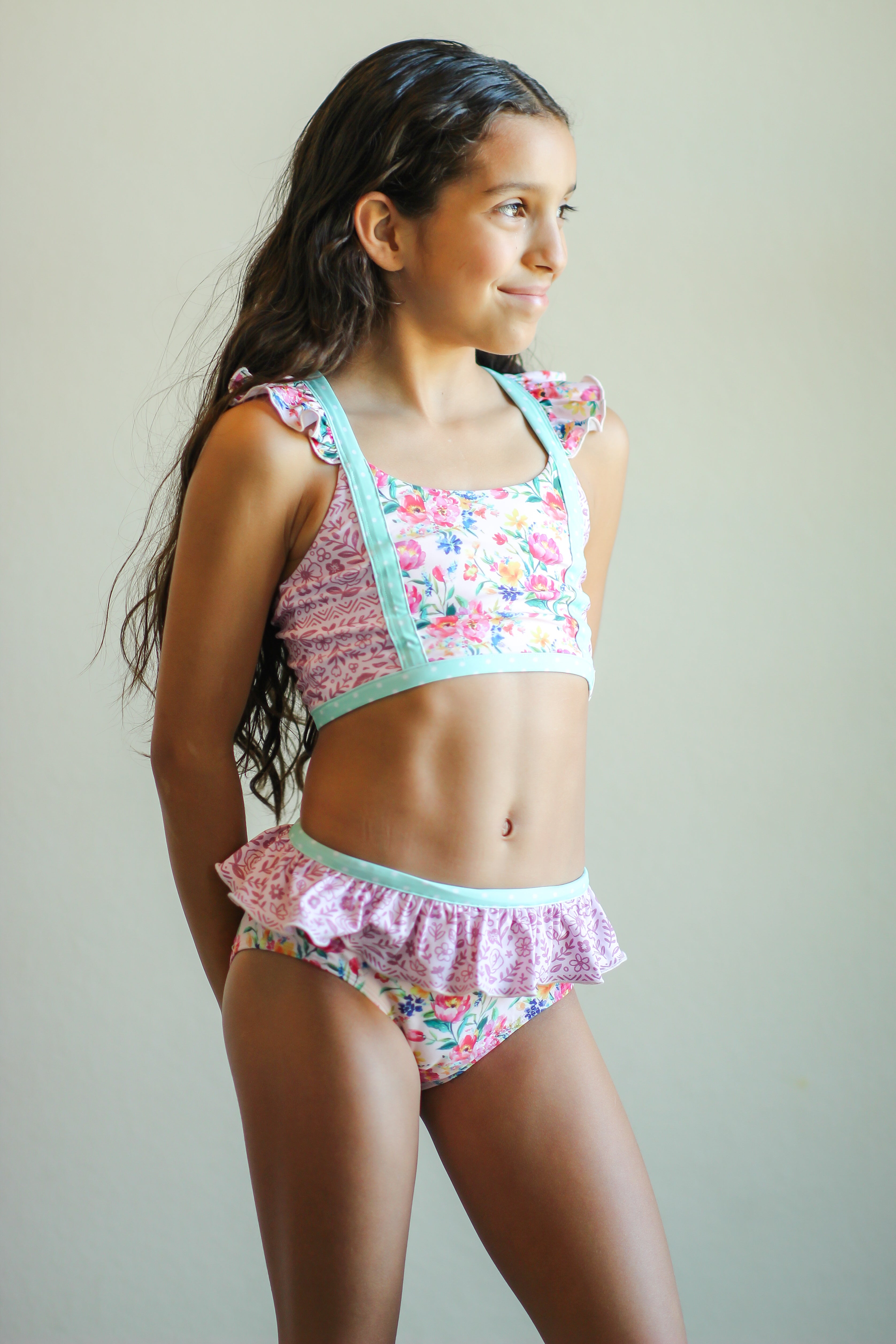 Nora Swimsuit - Fairy Mint (Pre-Order)