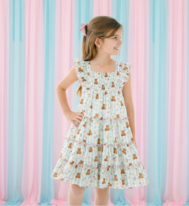 Brielle Dress - Teddy Blossom