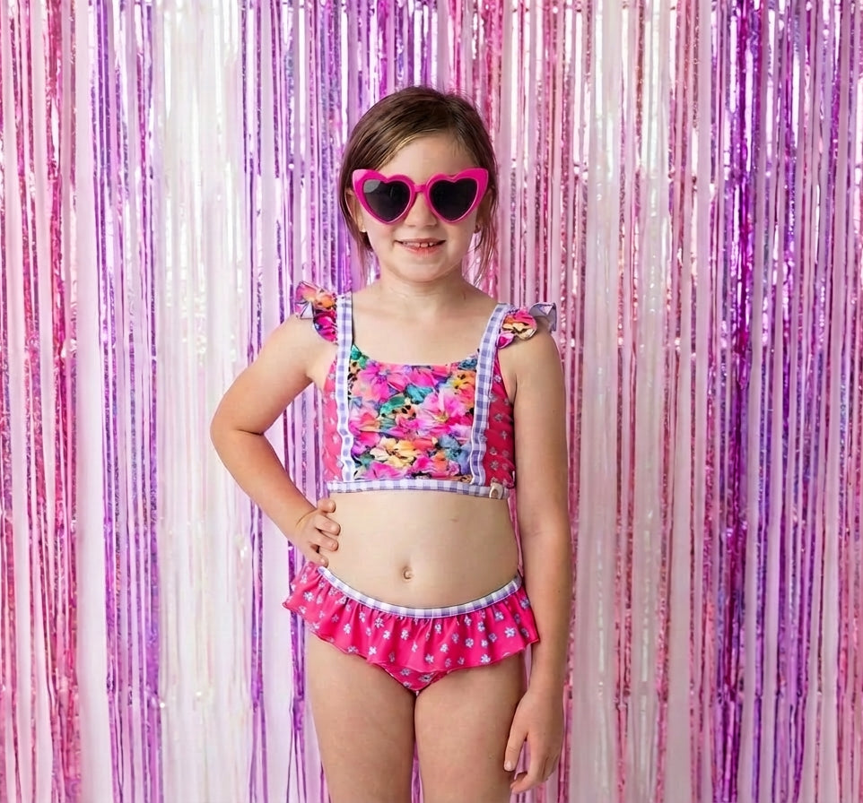 Nora Swimsuit - Wildflower Safari