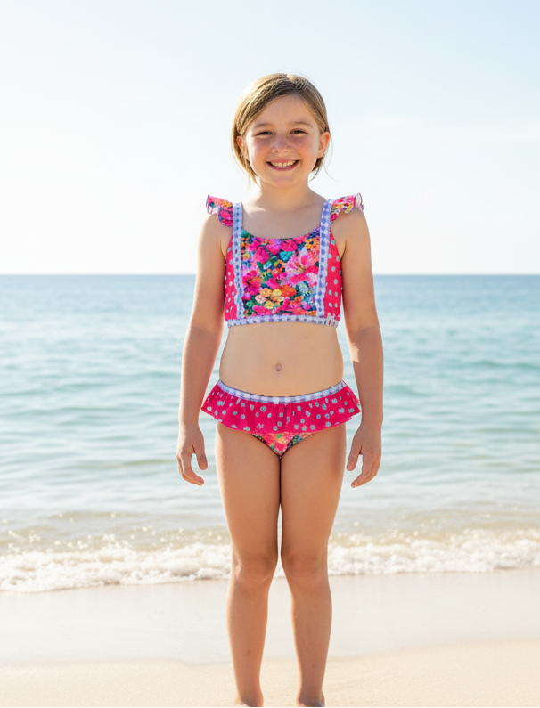 Nora Swimsuit - Wildflower Safari