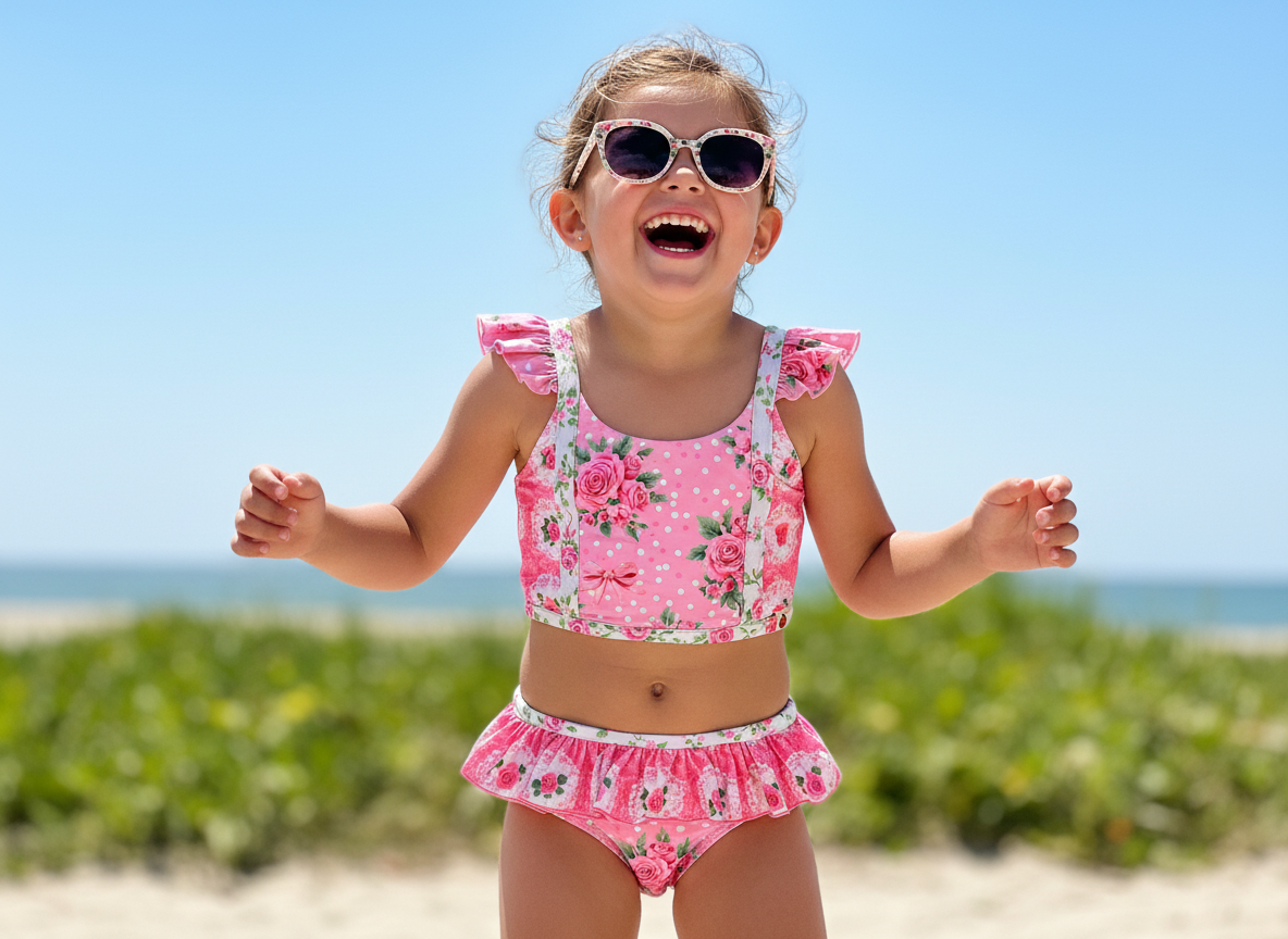 Nora Swimsuit - Shabby Rose (Pre-Order)