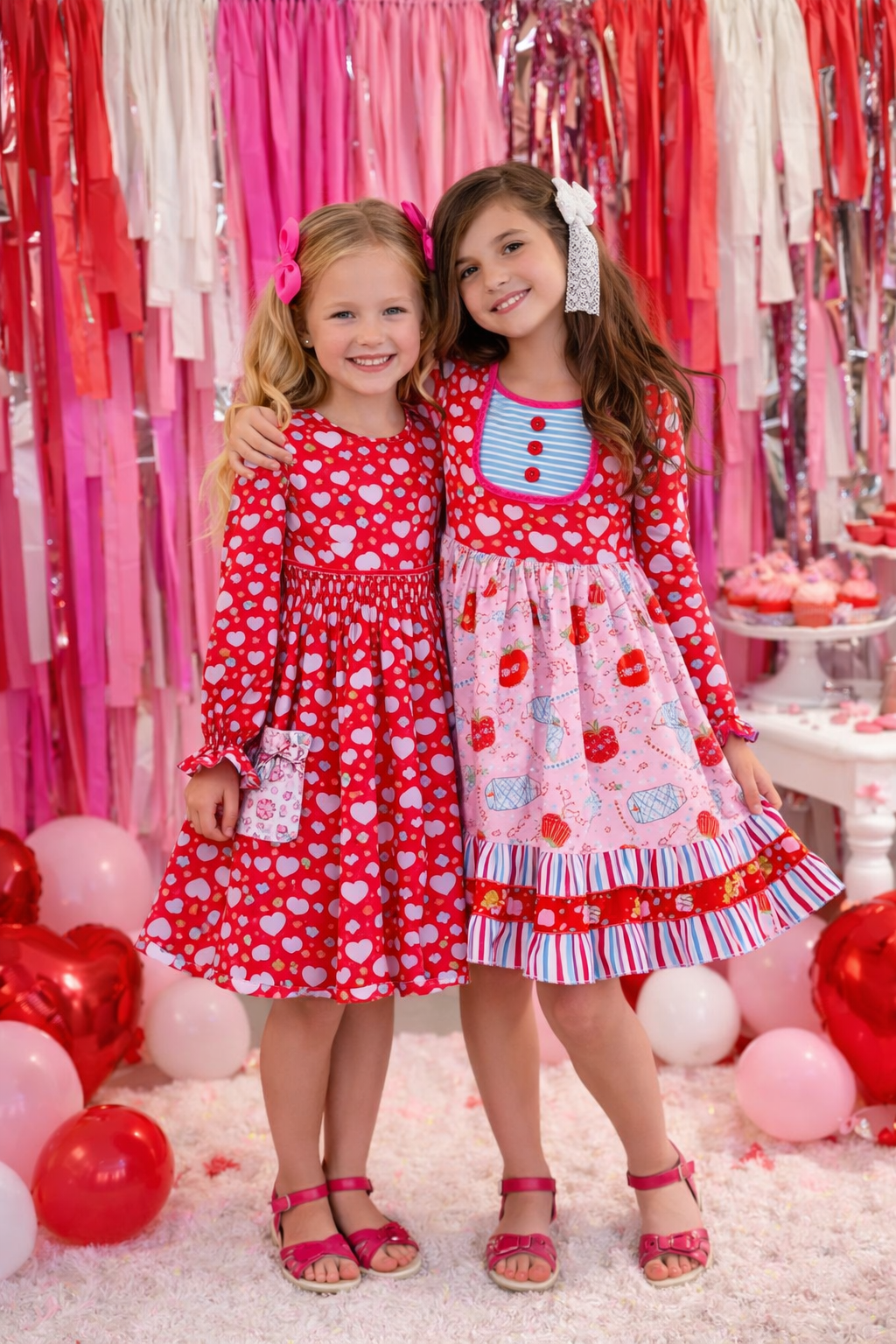 Valentine's Day Fringe Backdrop