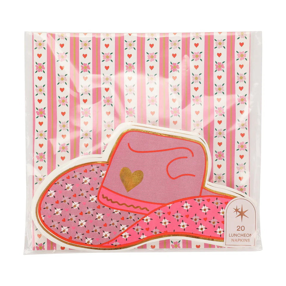 Cowgirl Cocktail Napkins - 20 PK