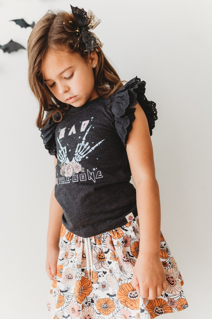 Vintage Eyelet Tee - Bad To The Bone