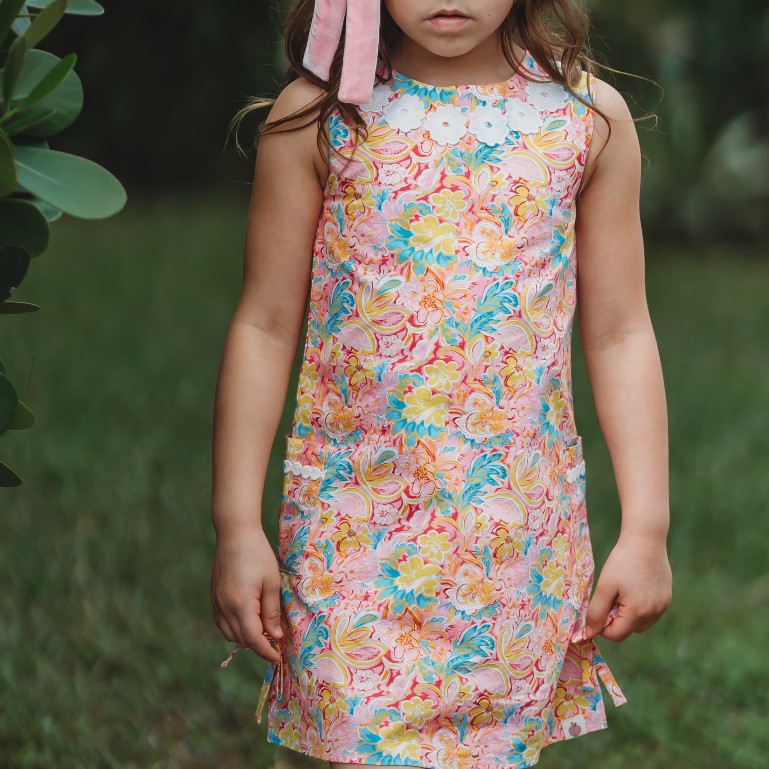 Presley Dress - Hula Pink
