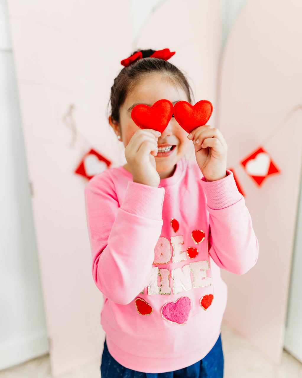 Chenille Sweatshirt - Be Mine